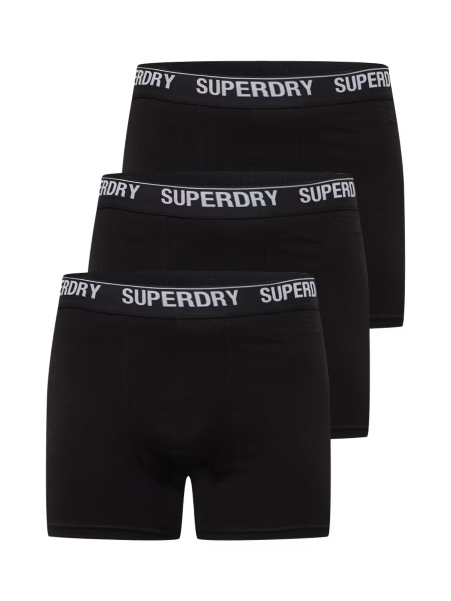 Superdry Boksarice svetlo siva / črna - Pepit.si