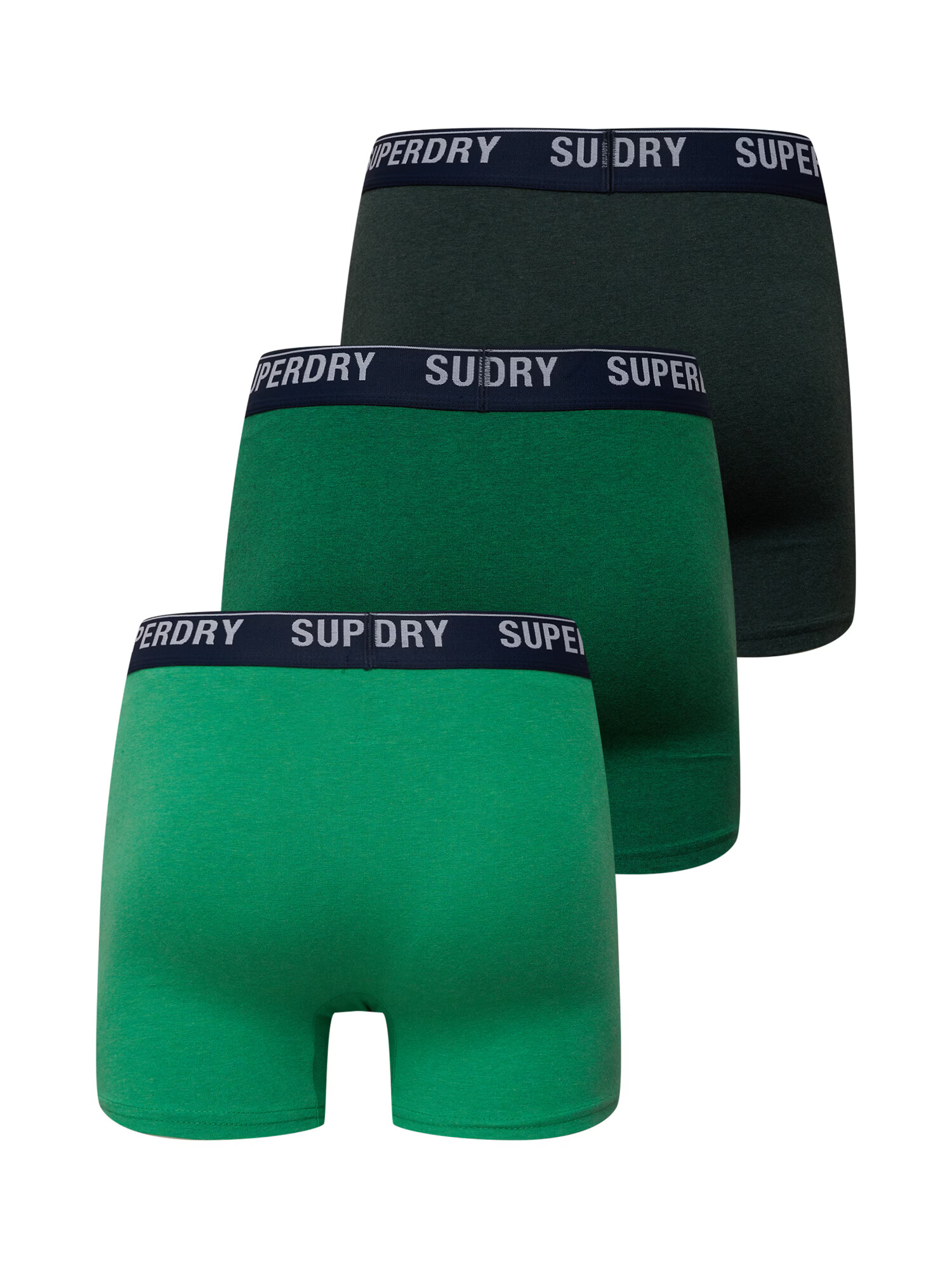 Superdry Boksarice marine / svetlo siva / zelena / jelka / travnato zelena - Pepit.si