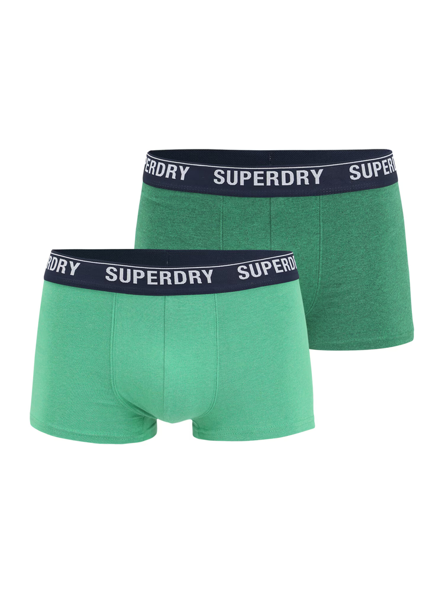 Superdry Boksarice temno modra / zelena / meta / bela - Pepit.si