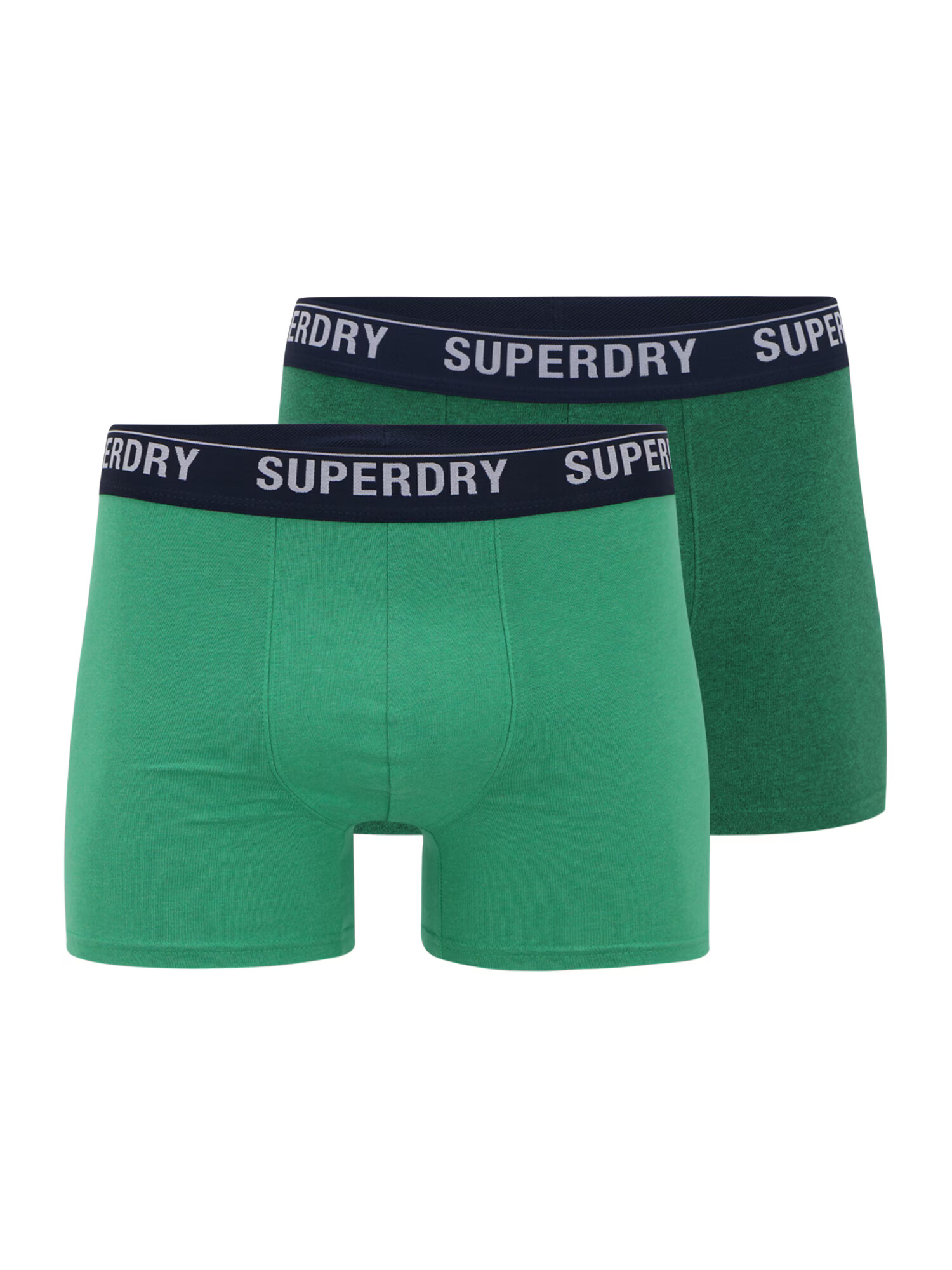 Superdry Boksarice zelena / temno zelena / črna / bela - Pepit.si