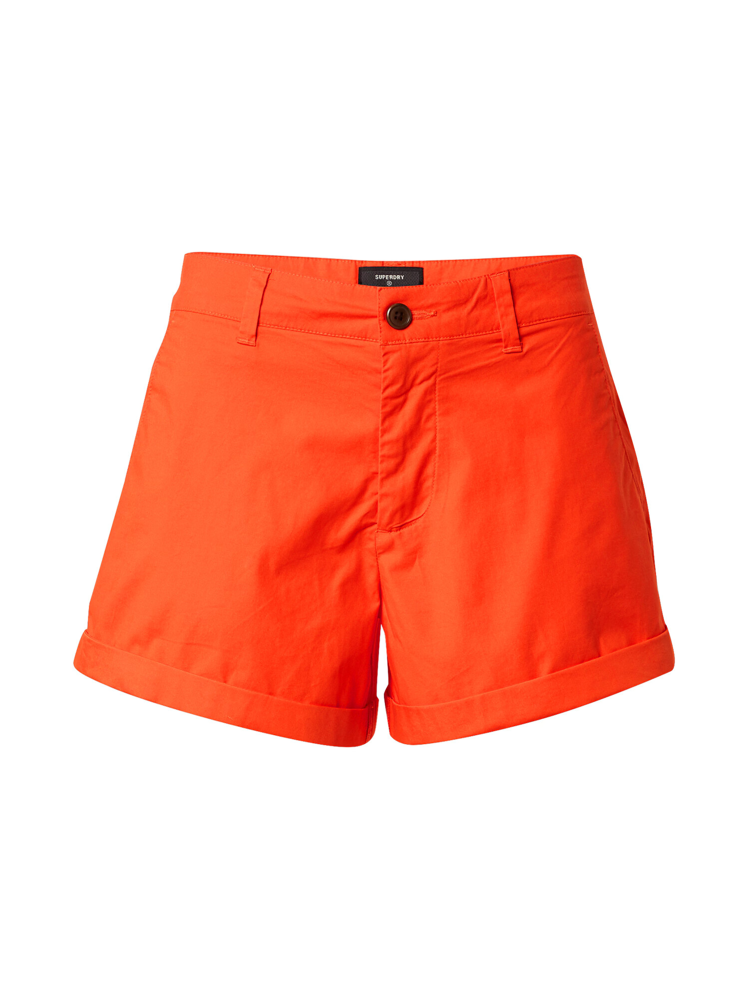 Superdry Chino hlače 'Studios' oranžno rdeča - Pepit.si