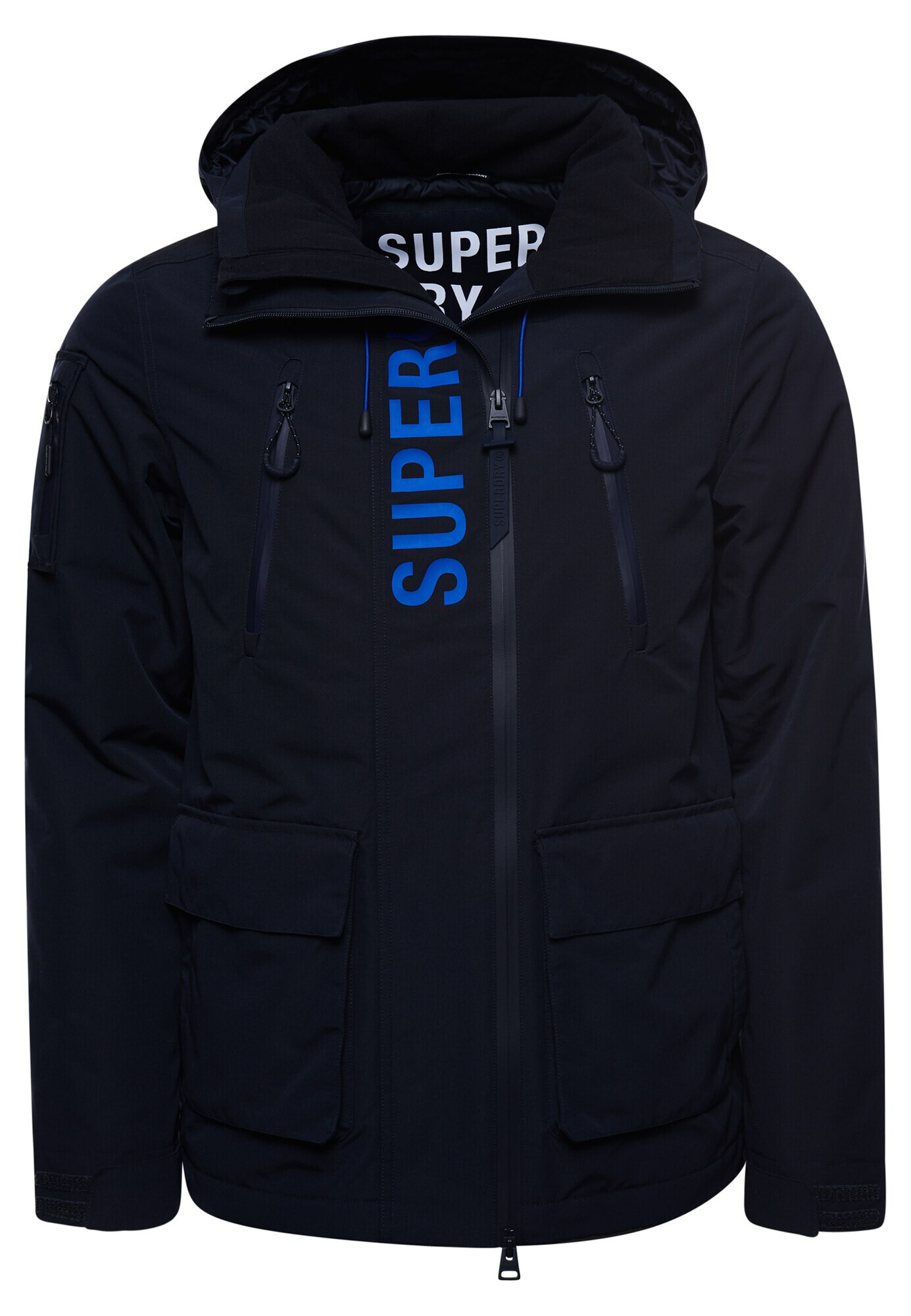 Superdry Funkcionalna jakna 'Ultimate SD' modra / črna - Pepit.si