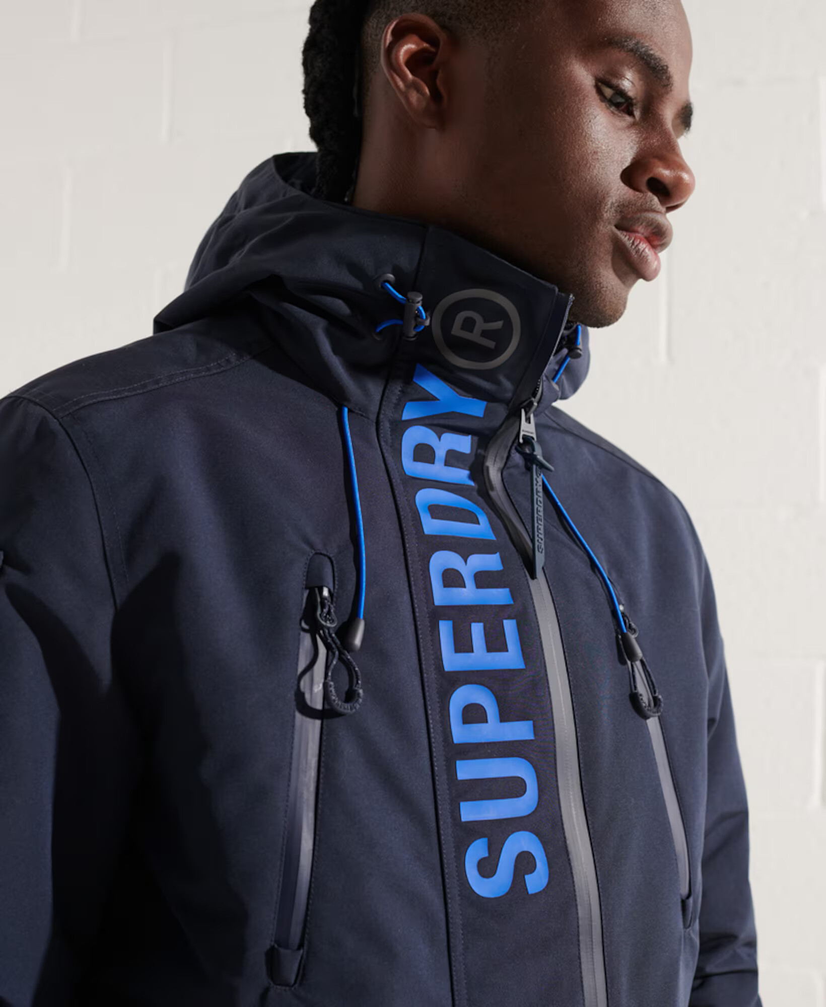 Superdry Funkcionalna jakna 'Ultimate SD' modra / črna - Pepit.si