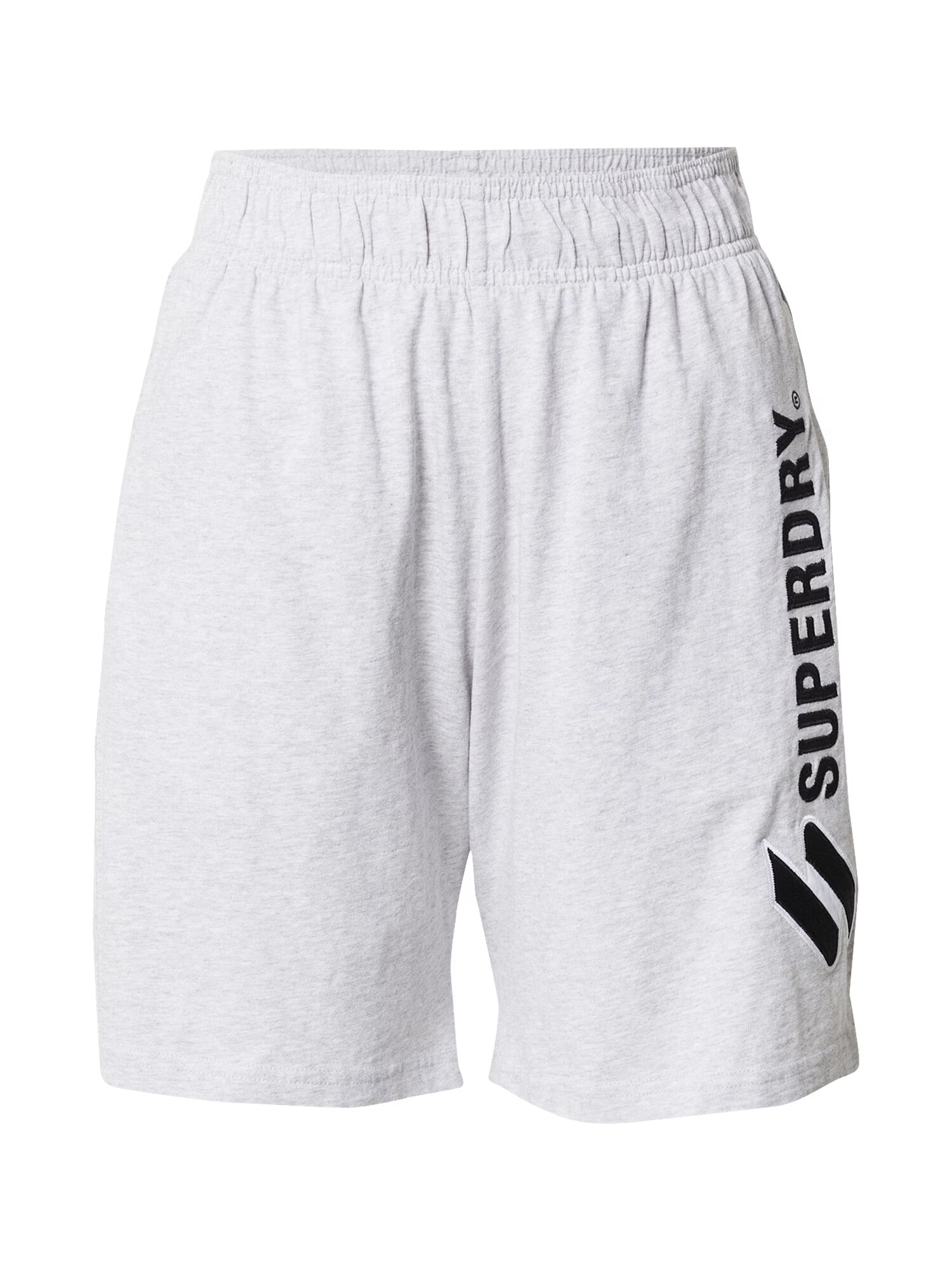 Superdry Hlače 'Code' pegasto siva / črna / bela - Pepit.si