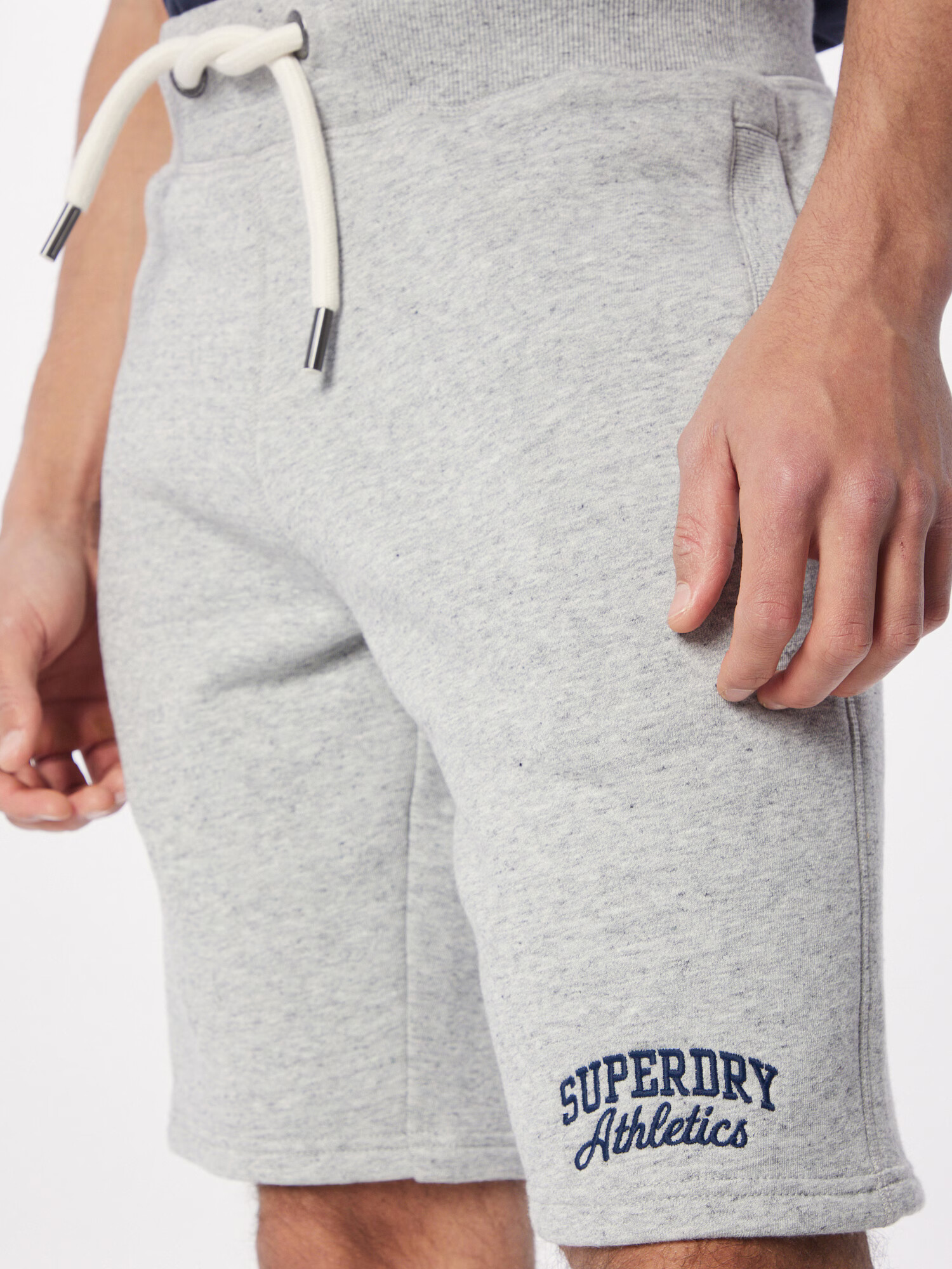 Superdry Hlače mornarska / pegasto siva - Pepit.si