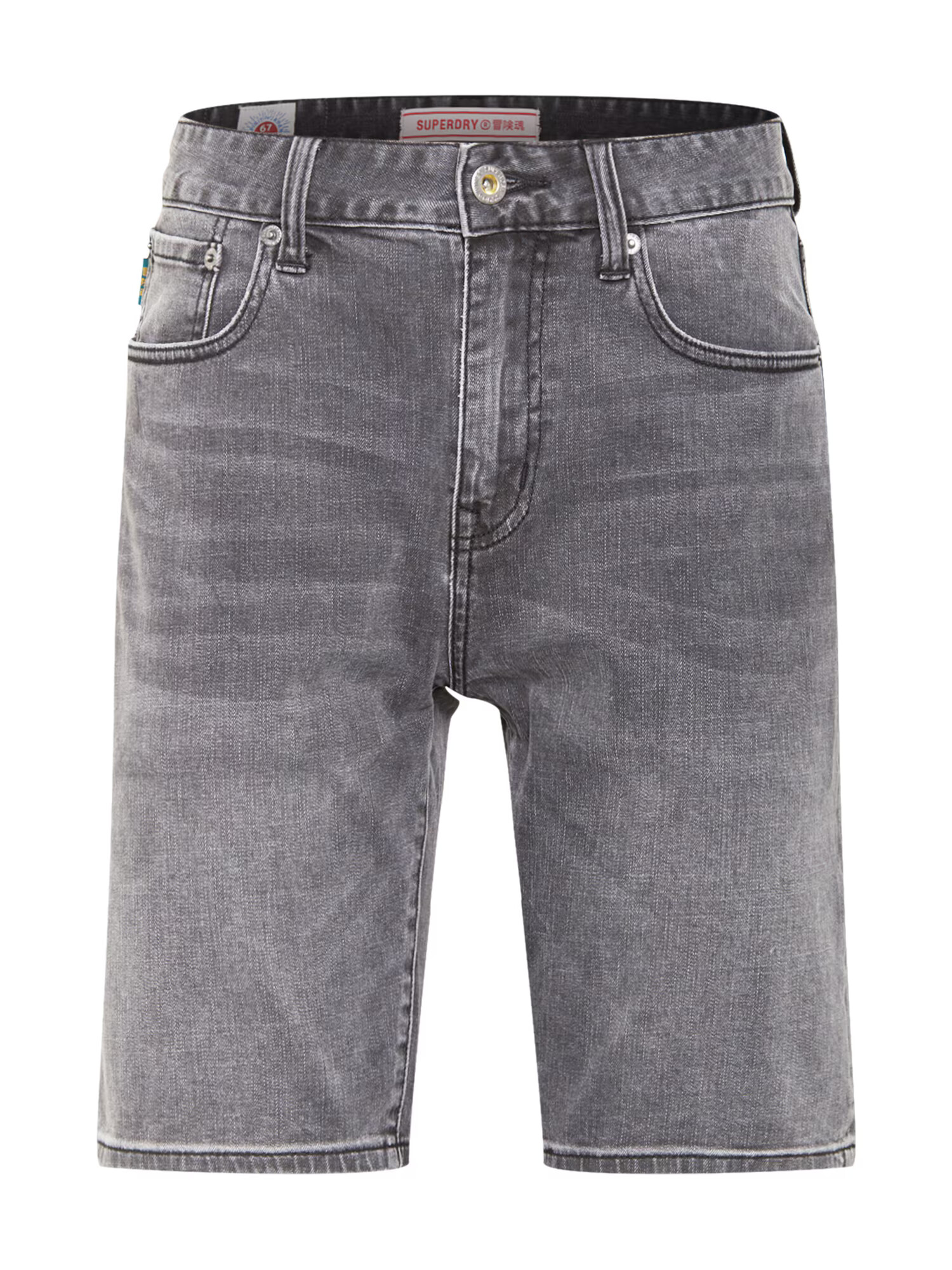 Superdry Kavbojke siv denim - Pepit.si