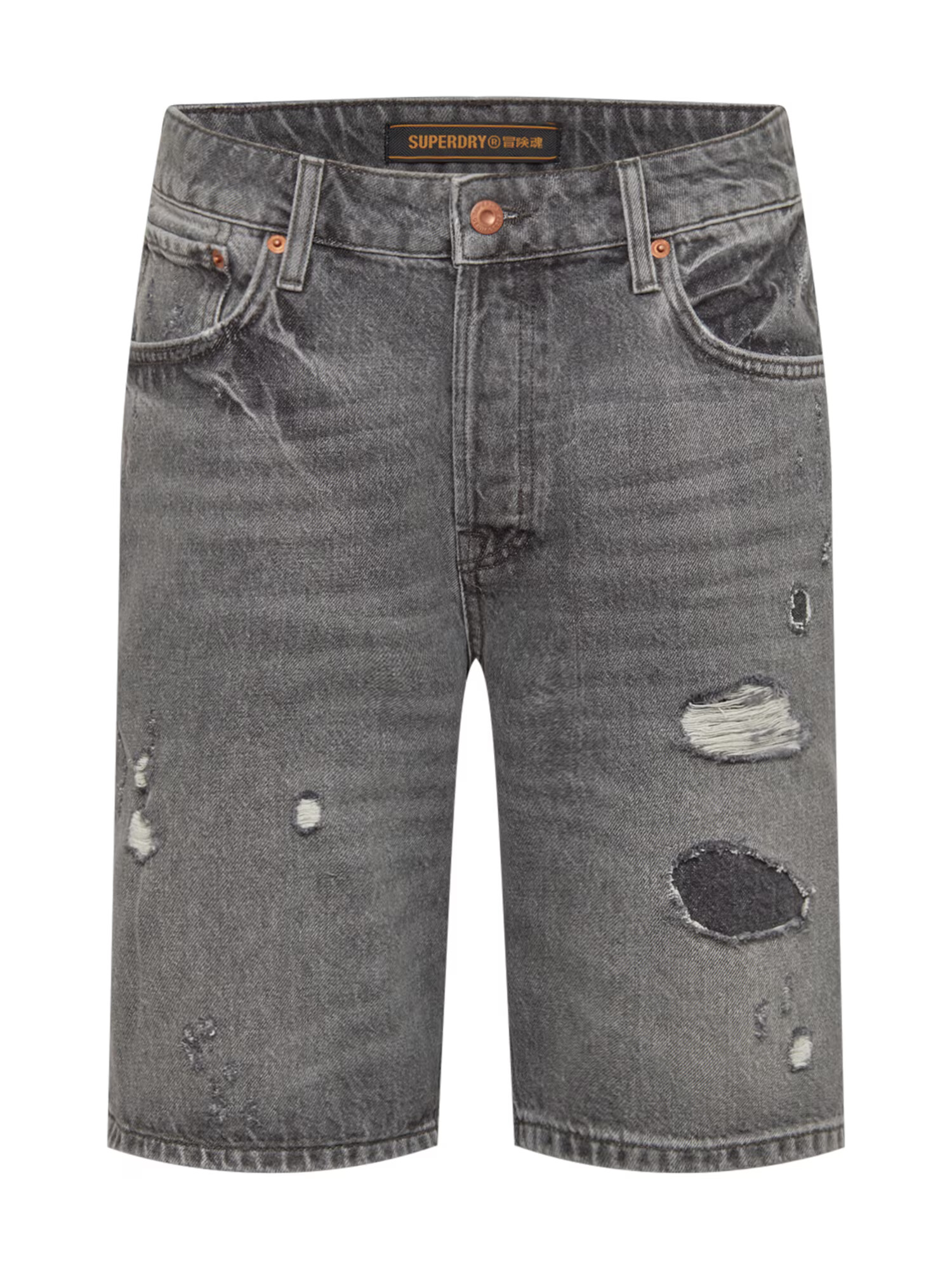 Superdry Kavbojke siv denim - Pepit.si