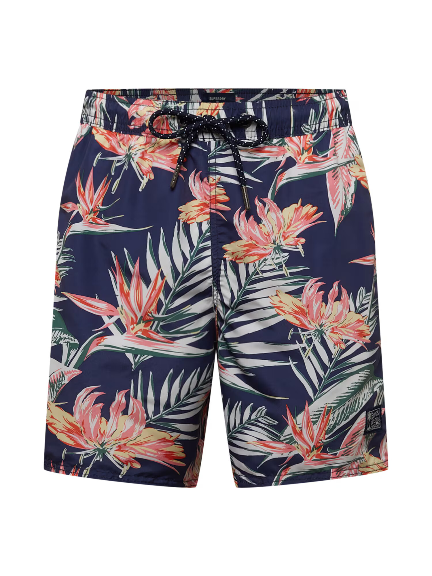 Superdry Kratke kopalne hlače 'HAWAIIAN' mornarska / mešane barve - Pepit.si