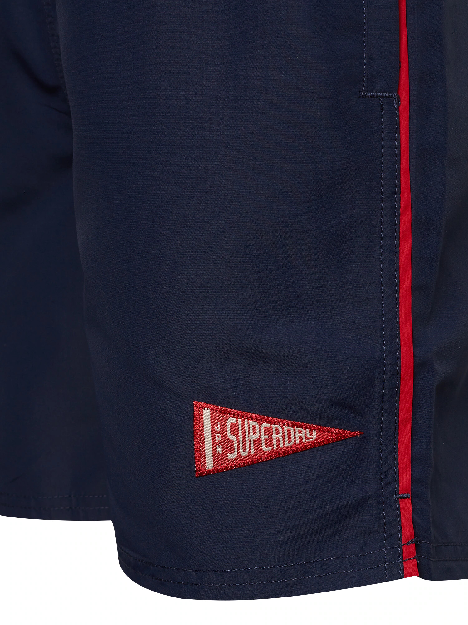 Superdry Kratke kopalne hlače 'Vintage' marine / rdeča / bela - Pepit.si