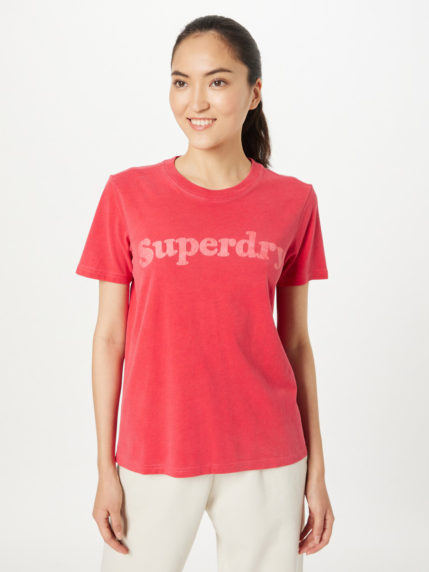 Superdry Majica brusnica / melona - Pepit.si