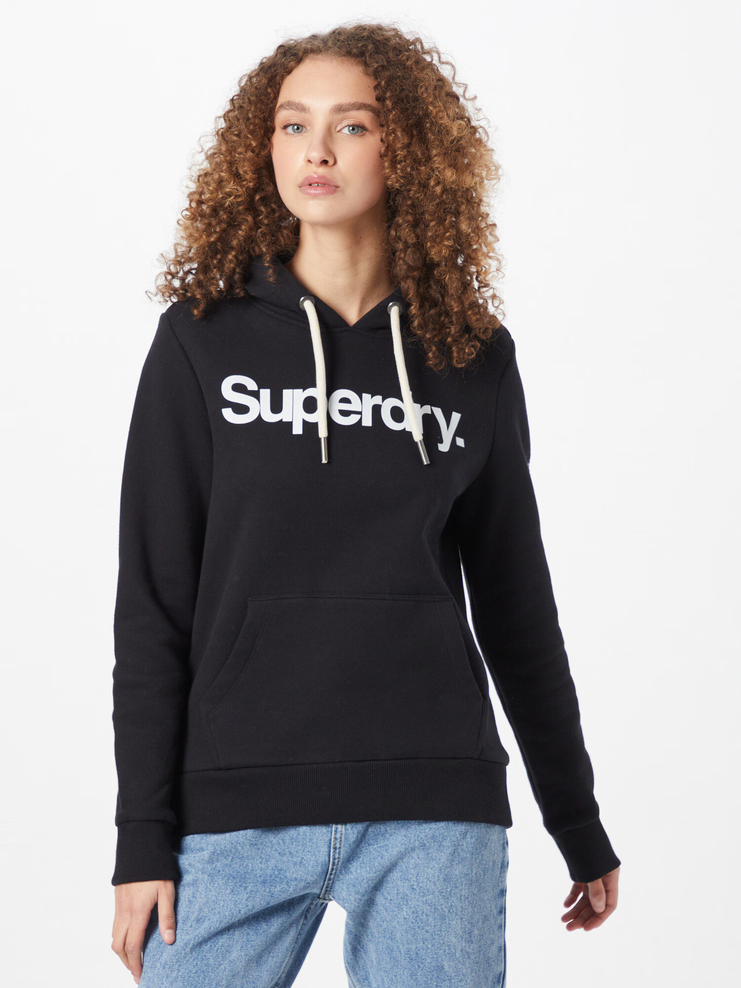 Superdry Majica črna / bela - Pepit.si