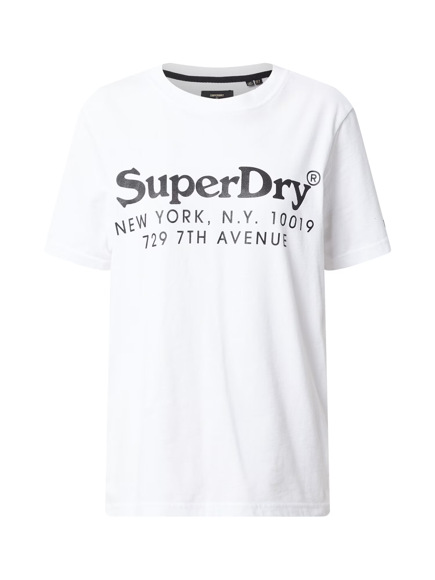 Superdry Majica črna / bela - Pepit.si