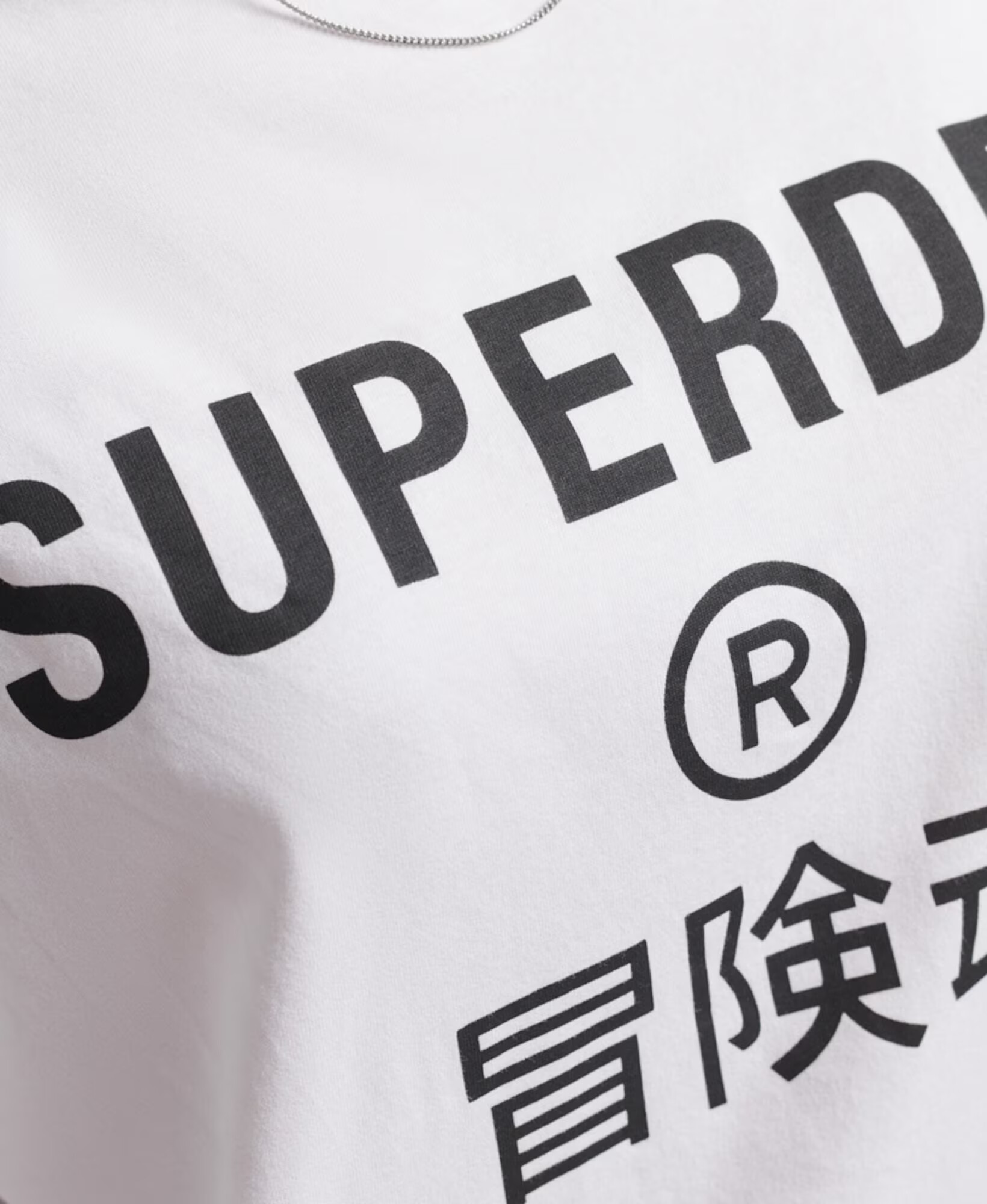 Superdry Majica črna / bela - Pepit.si