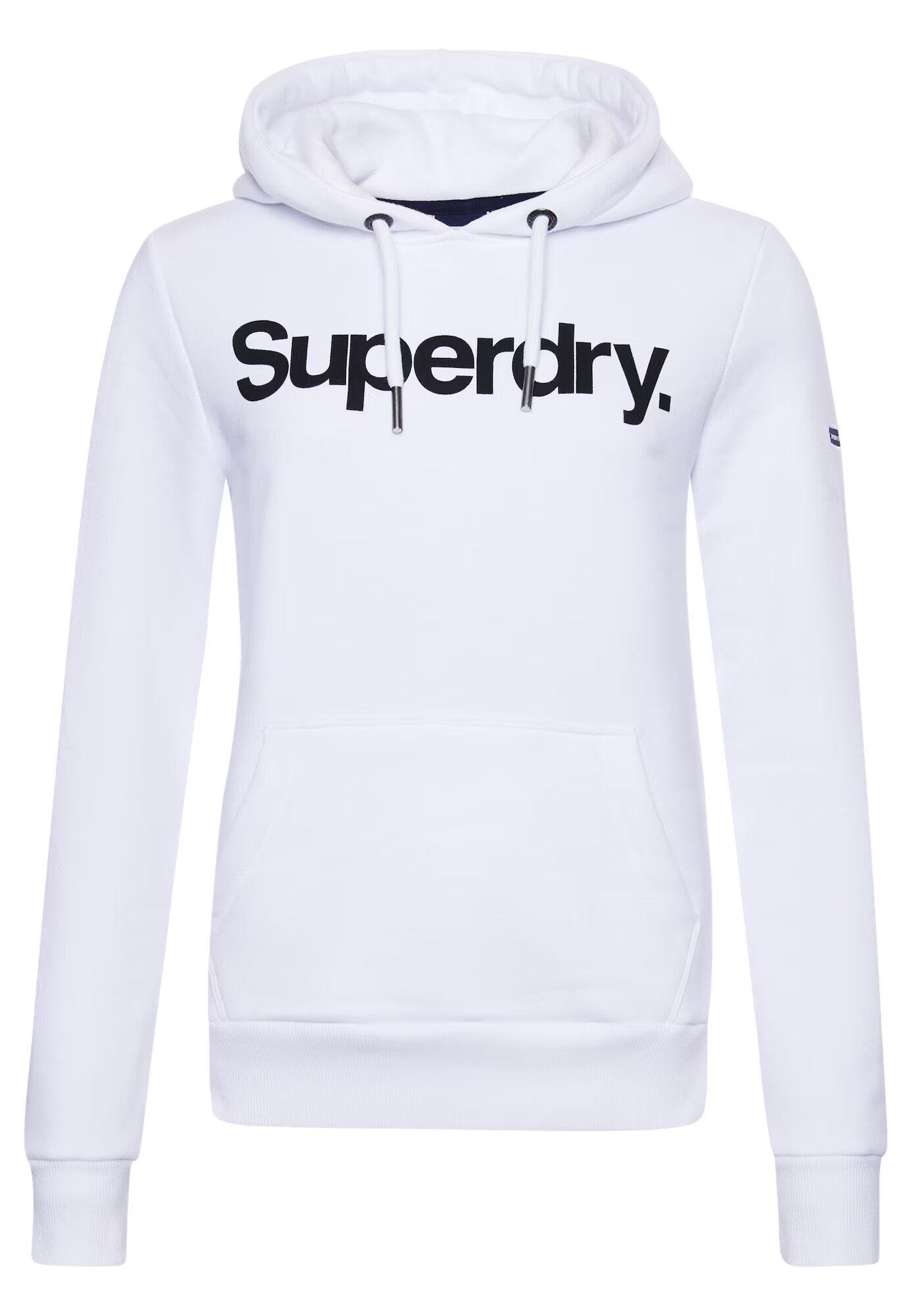 Superdry Majica črna / bela - Pepit.si