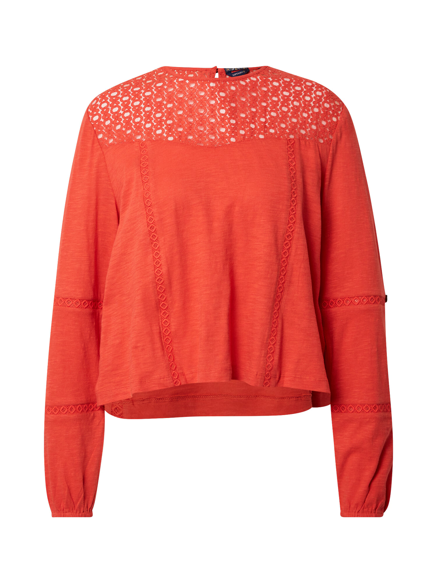 Superdry Bluza 'Detroit' oranžno rdeča - Pepit.si