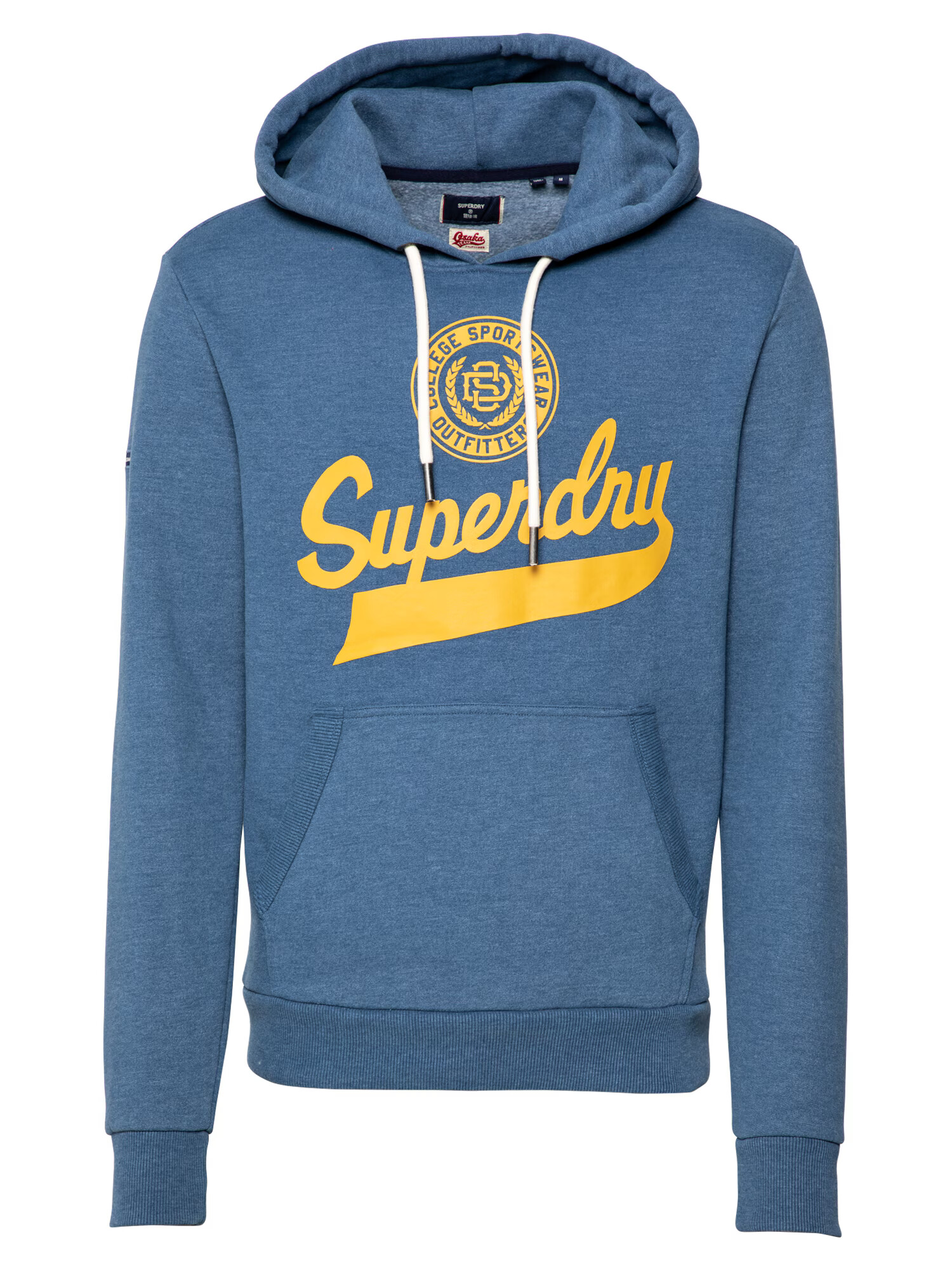 Superdry Majica dimno modra / rumena - Pepit.si