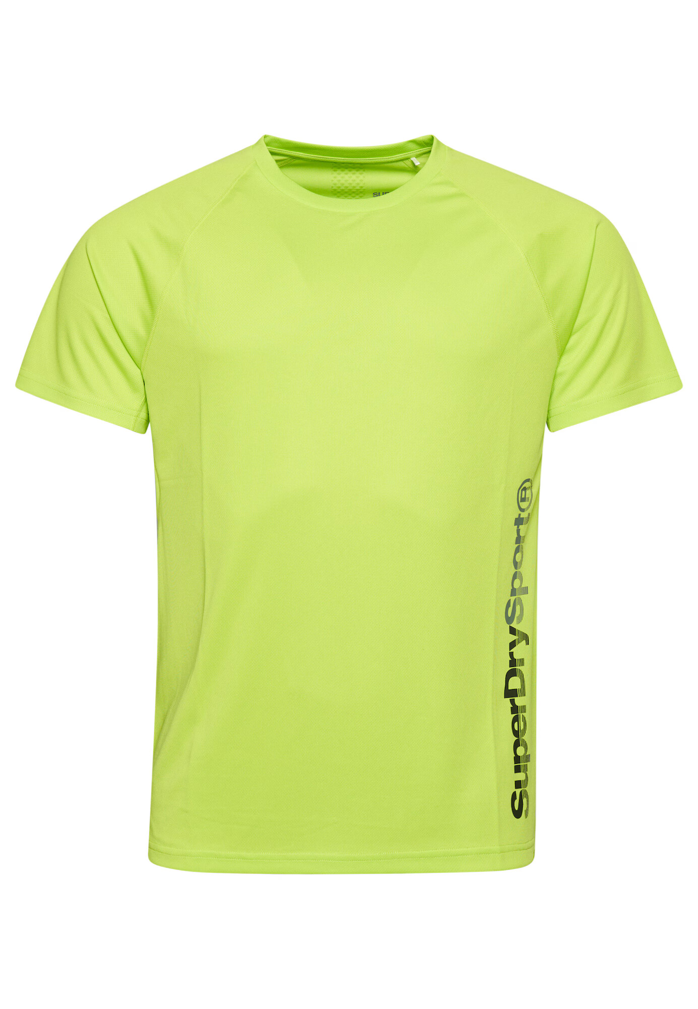 Superdry Majica limeta / črna - Pepit.si