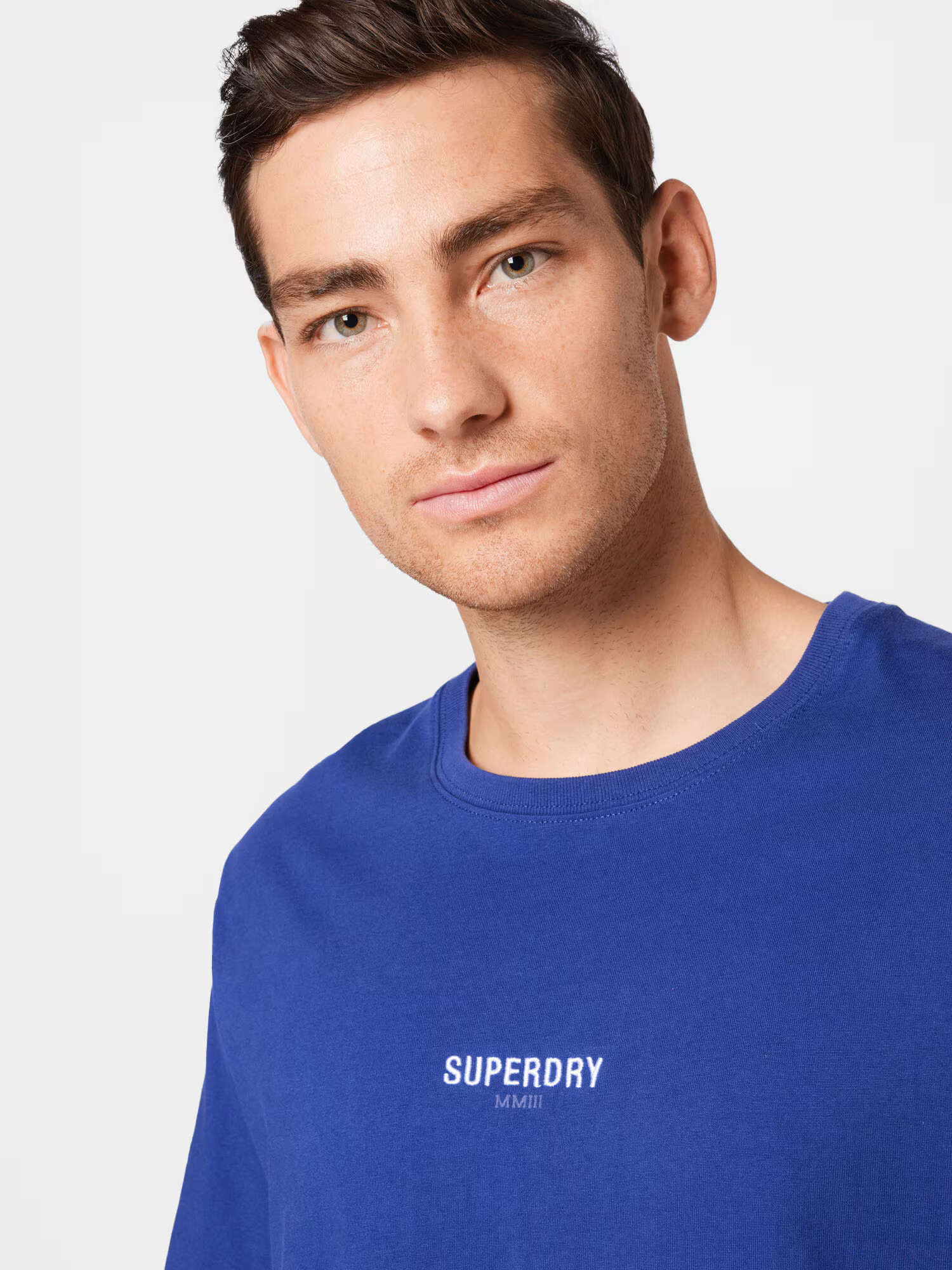 Superdry Majica marine / bela - Pepit.si