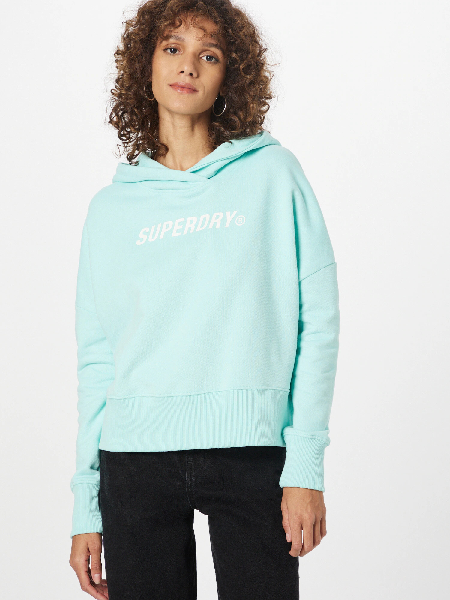 Superdry Majica voda / bela - Pepit.si