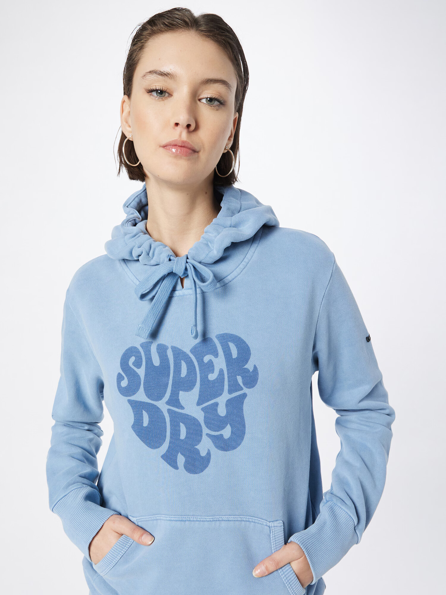 Superdry Majica modra / svetlo modra - Pepit.si