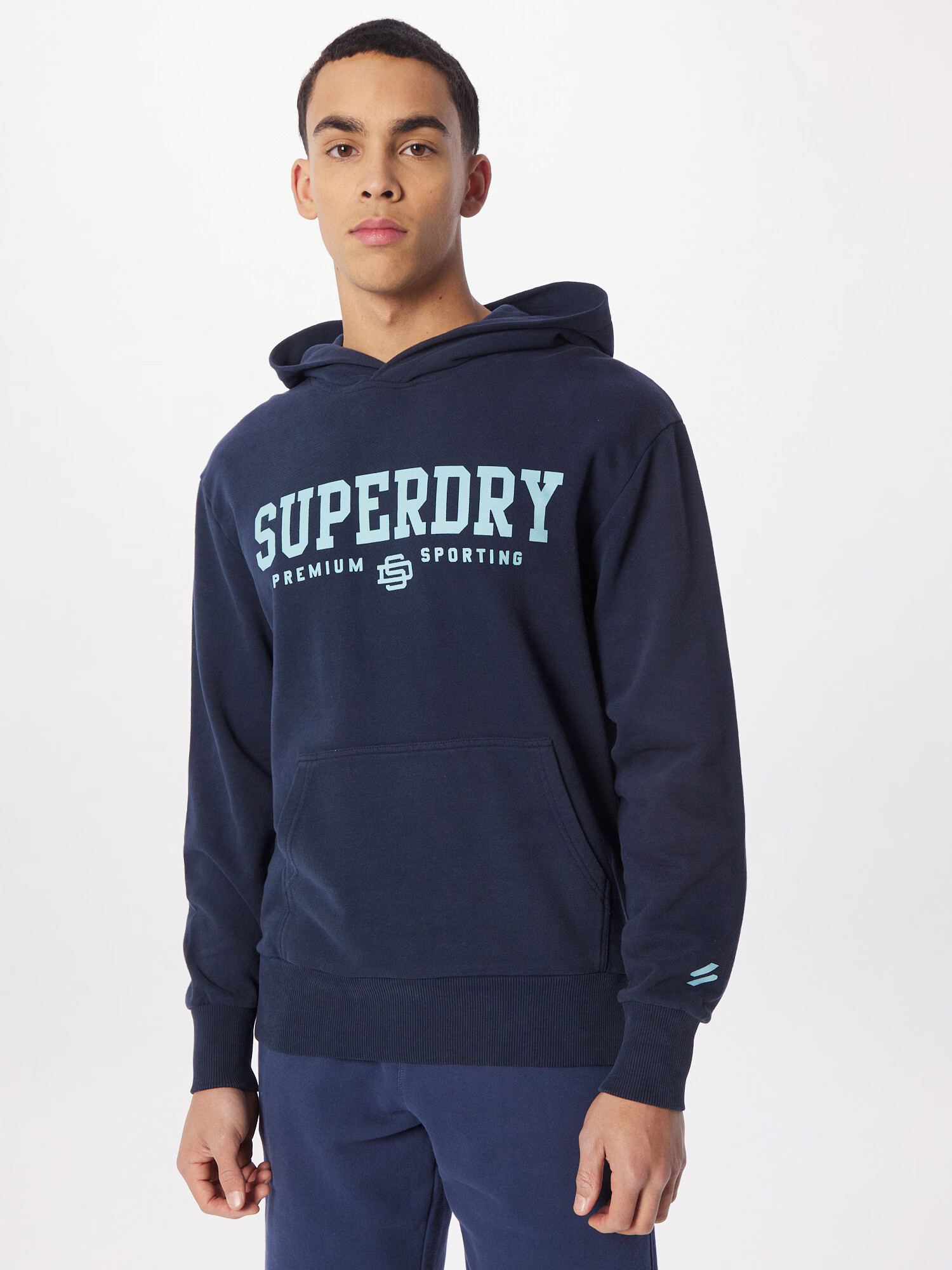 Superdry Majica mornarska / pastelno modra - Pepit.si