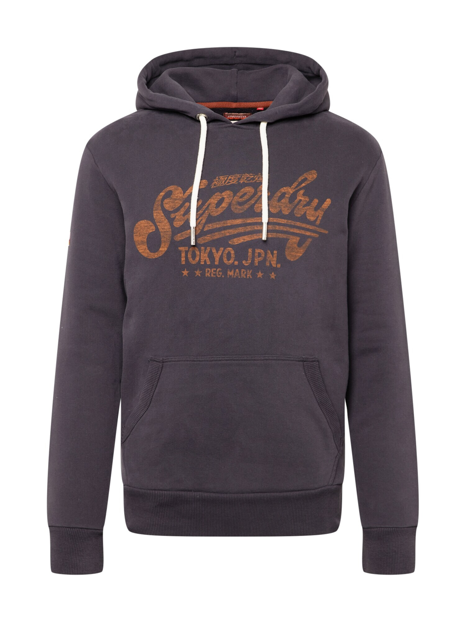 Superdry Majica 'NOSTALGIA' oranžna / črna - Pepit.si