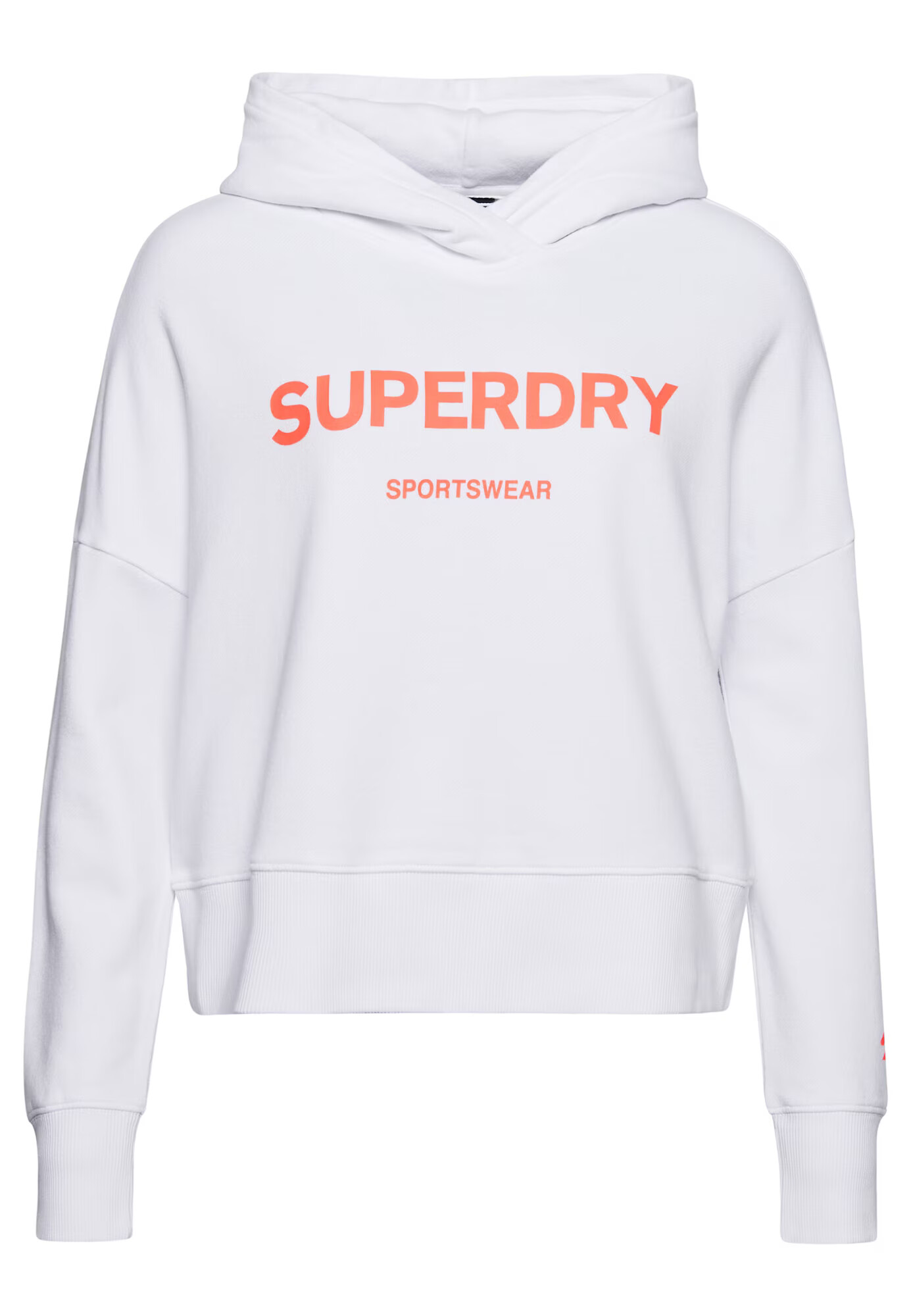 Superdry Majica oranžna / bela - Pepit.si