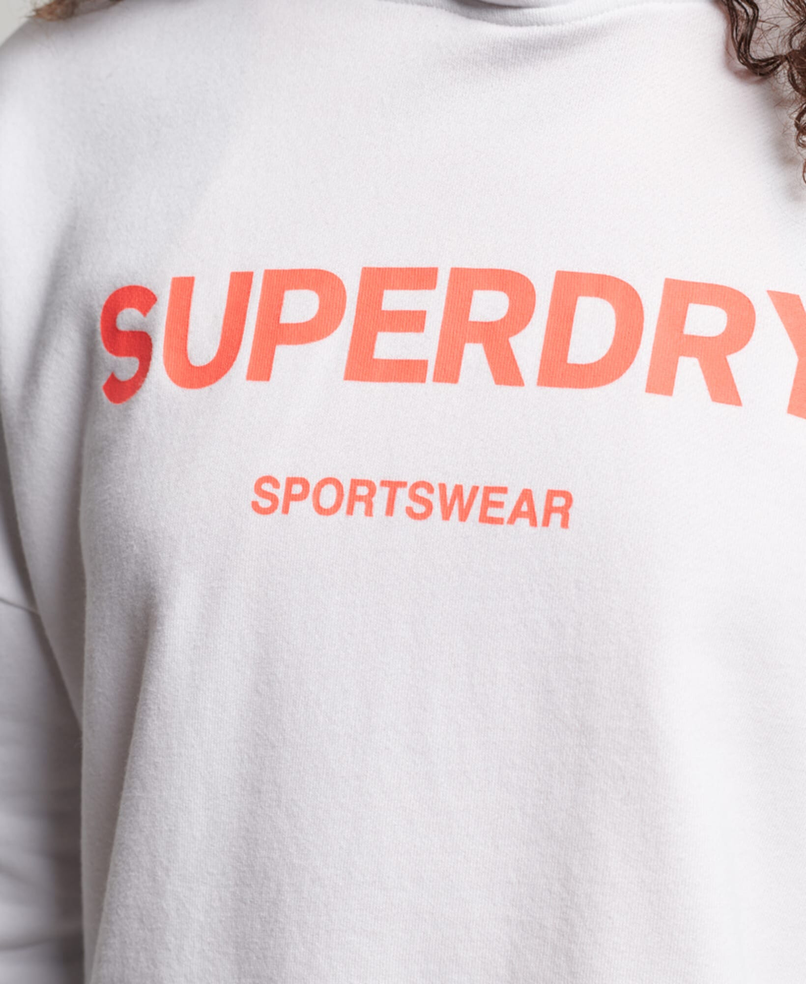 Superdry Majica oranžna / bela - Pepit.si