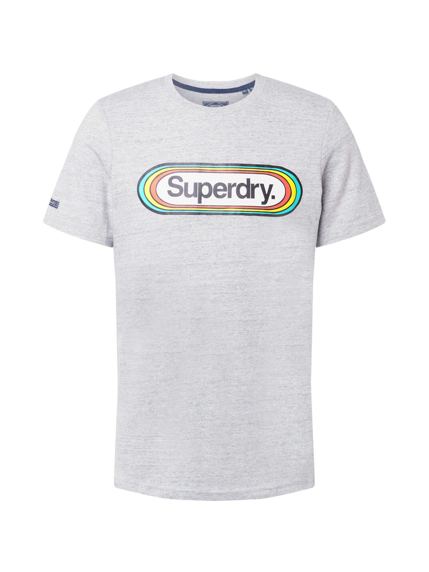 Superdry Majica pegasto siva / mešane barve - Pepit.si