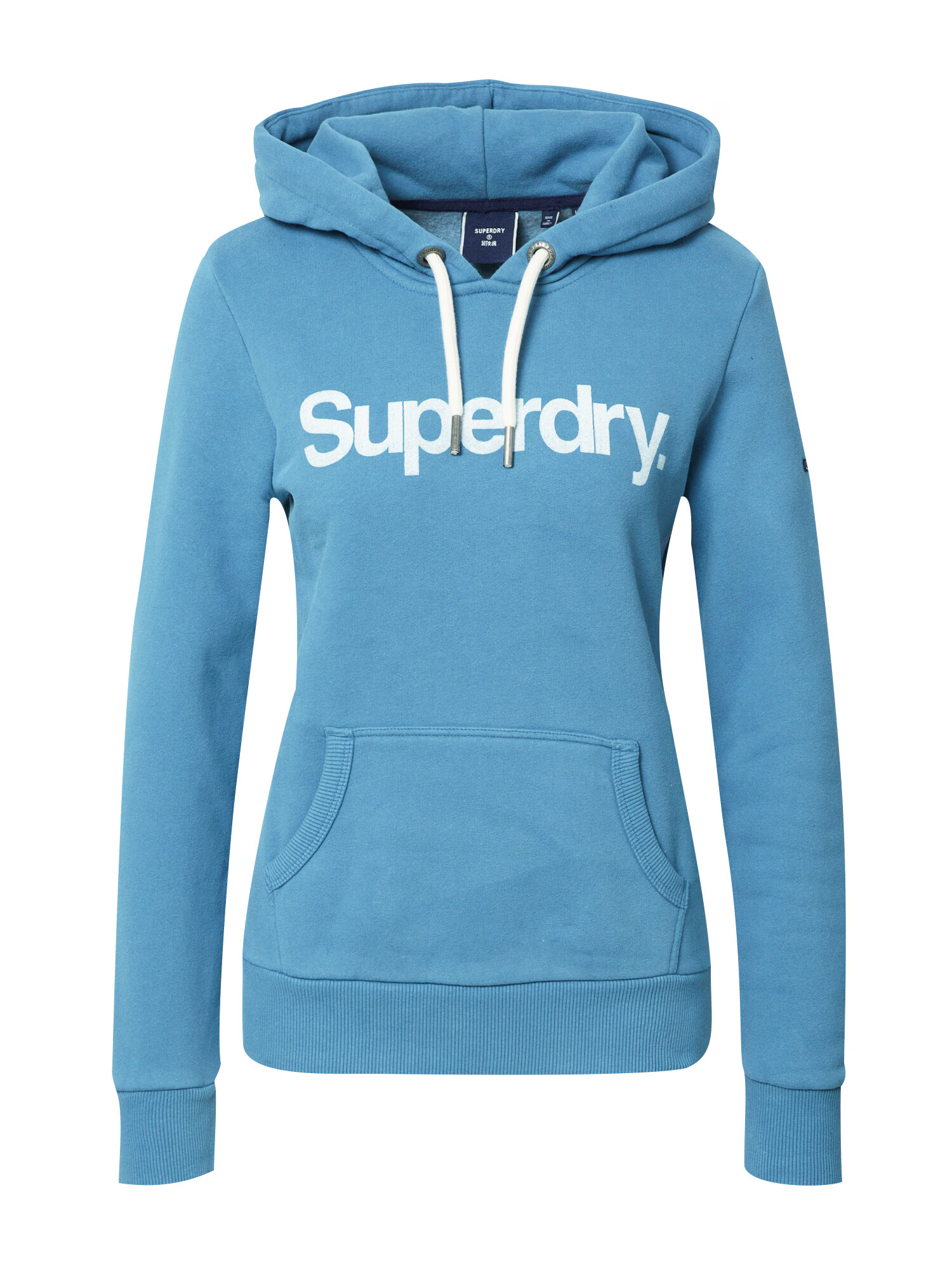 Superdry Majica petrol / off-bela - Pepit.si