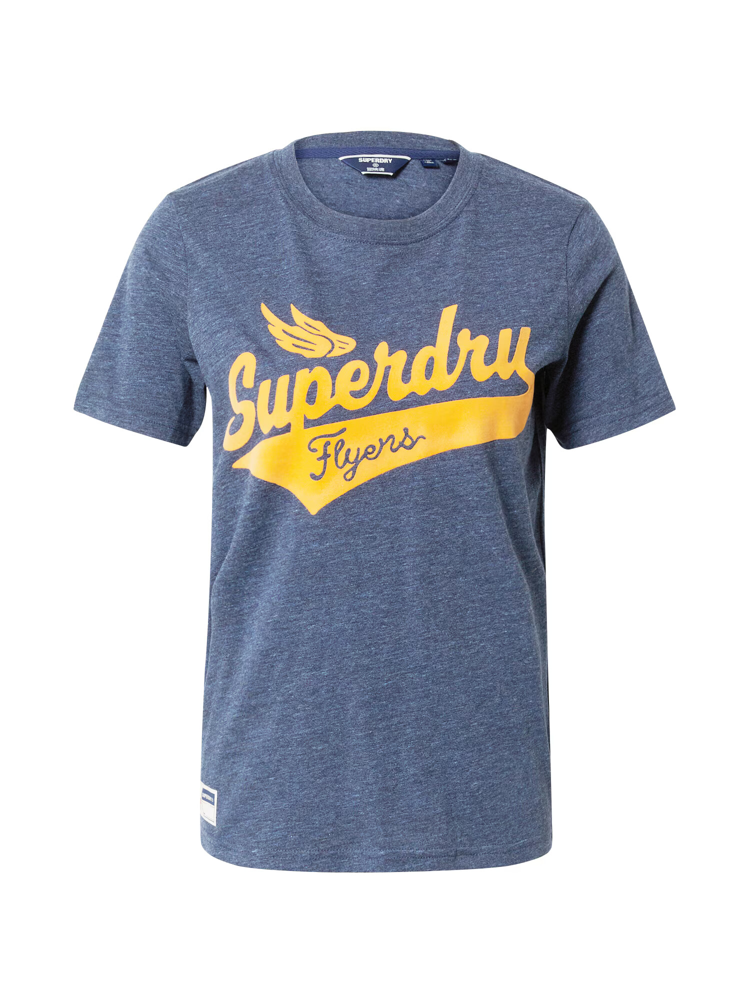 Superdry Majica progasto modra / zlato-rumena - Pepit.si