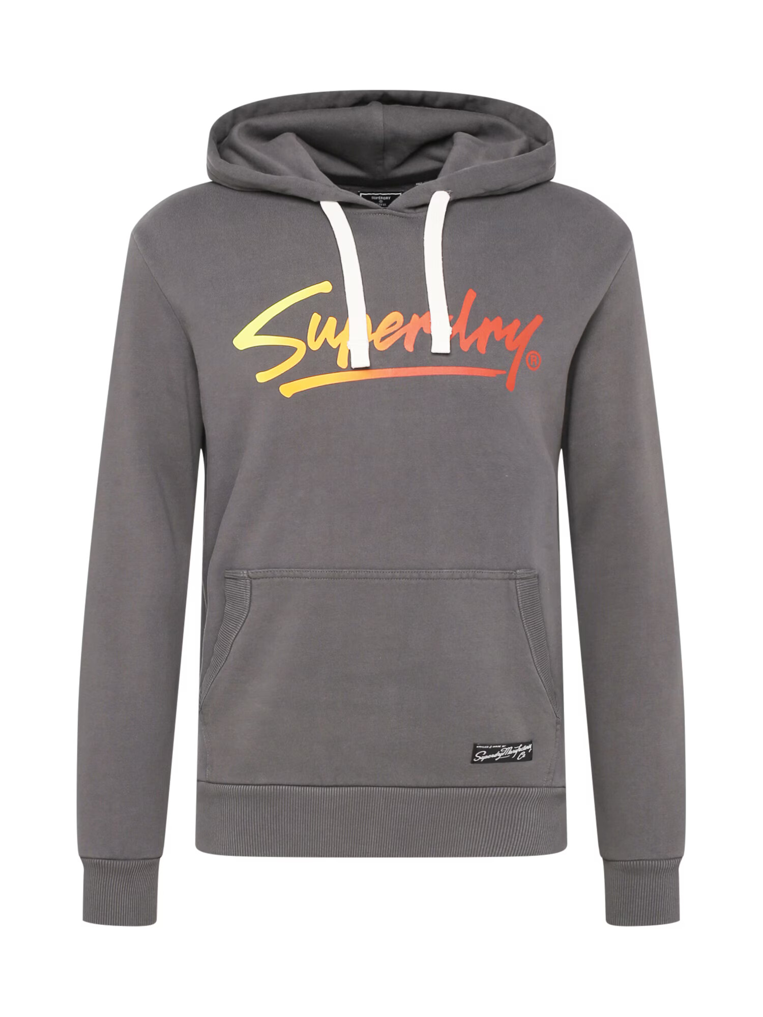 Superdry Majica rumena / siva / večbarvno oranžna - Pepit.si