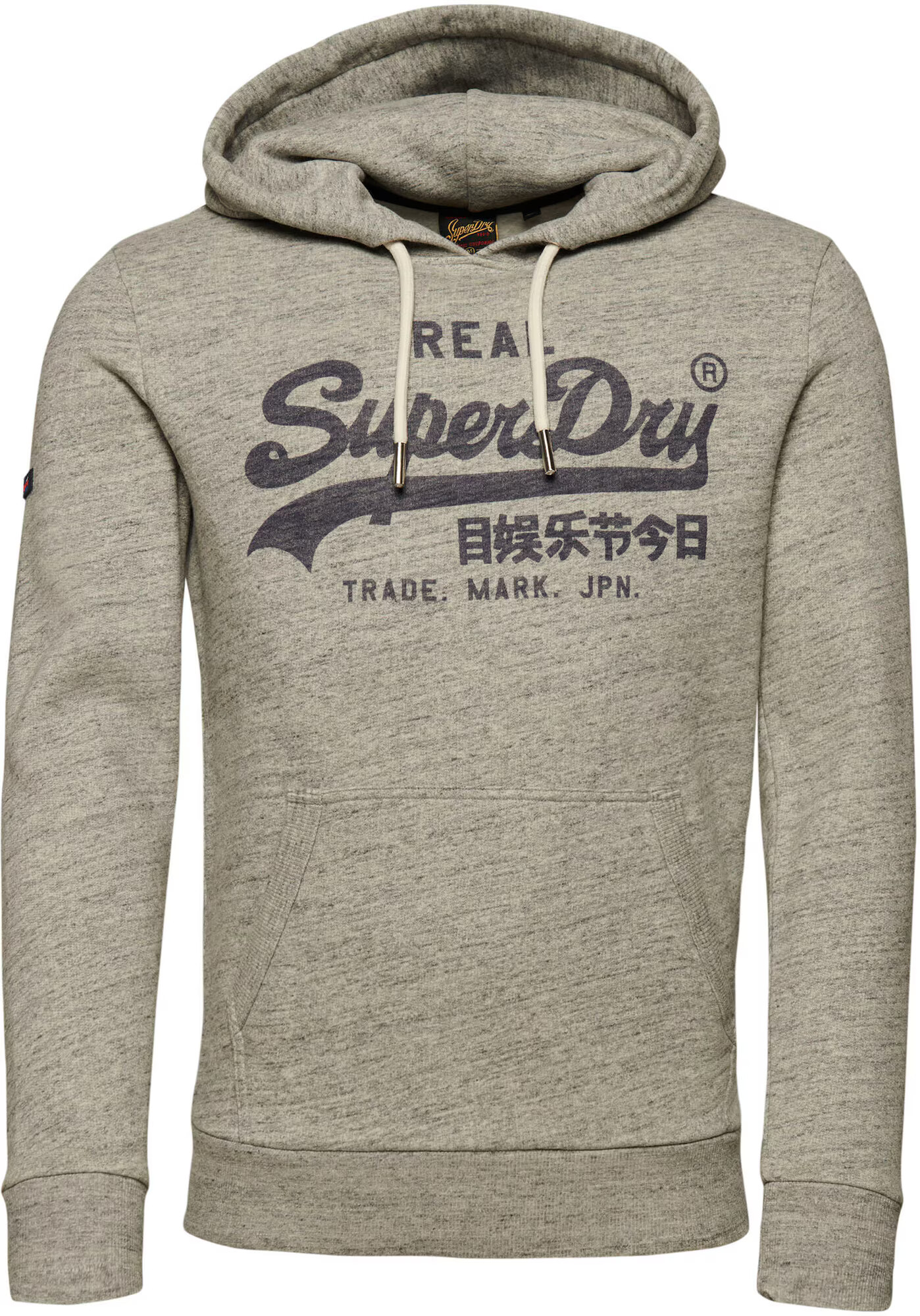 Superdry Majica bež / mornarska / antracit - Pepit.si