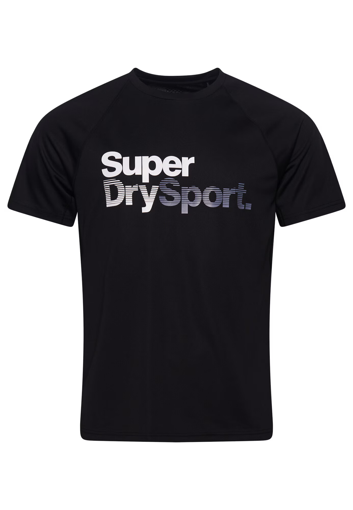 Superdry Majica siva / črna / bela - Pepit.si