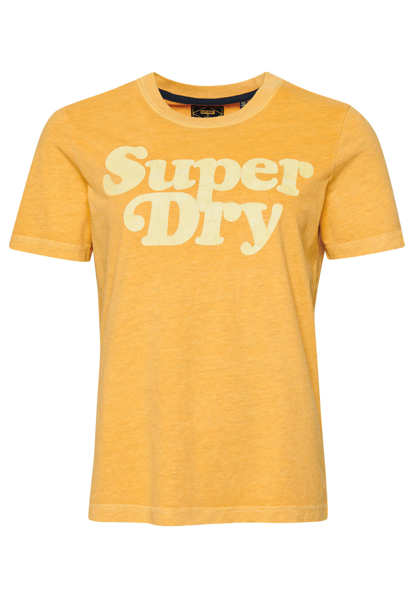 Superdry Majica svetlo rumena / pegasto rumena - Pepit.si