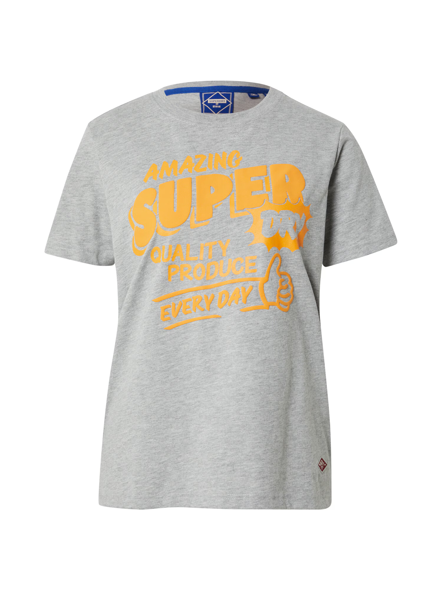 Superdry Majica svetlo siva - Pepit.si