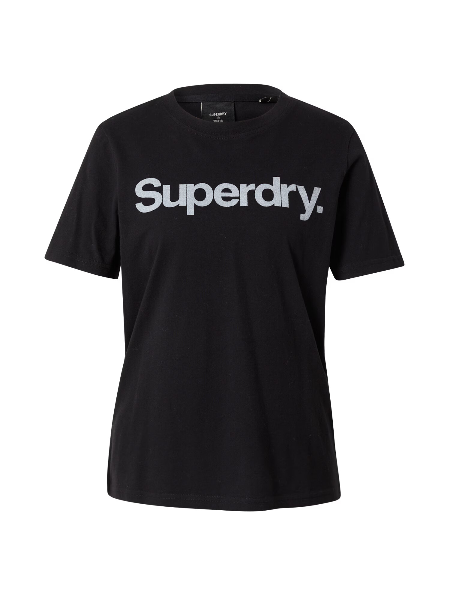 Superdry Majica svetlo siva / črna - Pepit.si