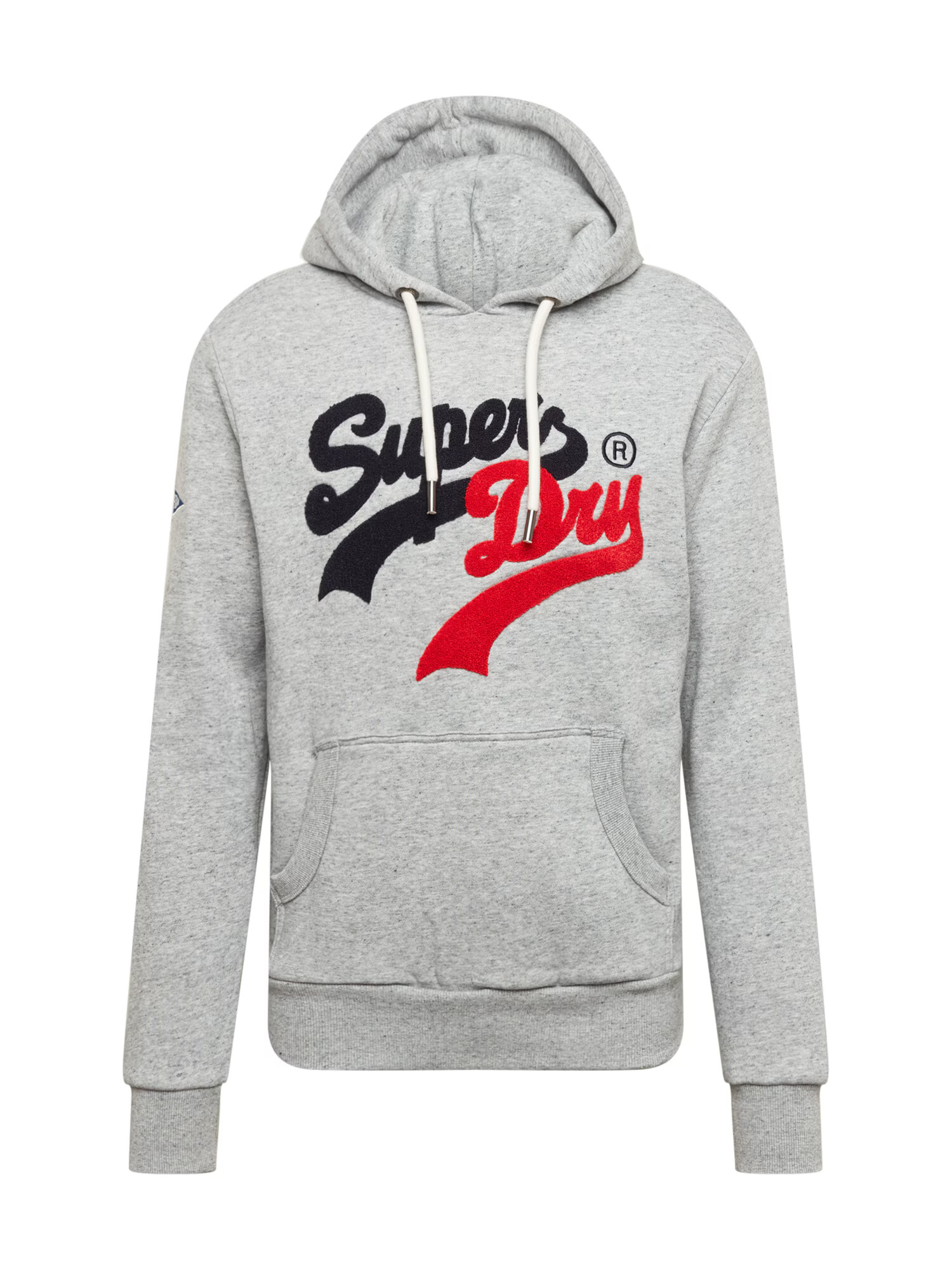 Superdry Majica svetlo siva / rdeča / črna / bela - Pepit.si