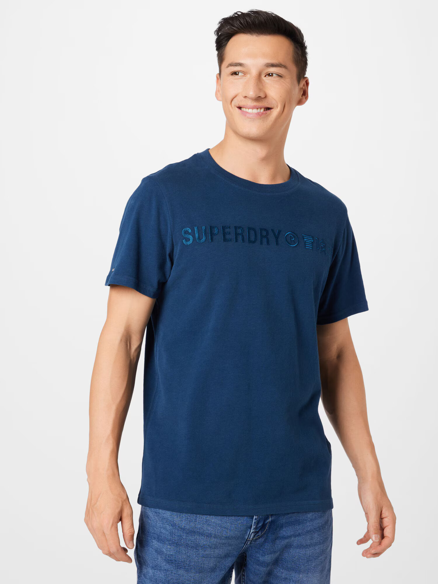 Superdry Majica temno modra - Pepit.si