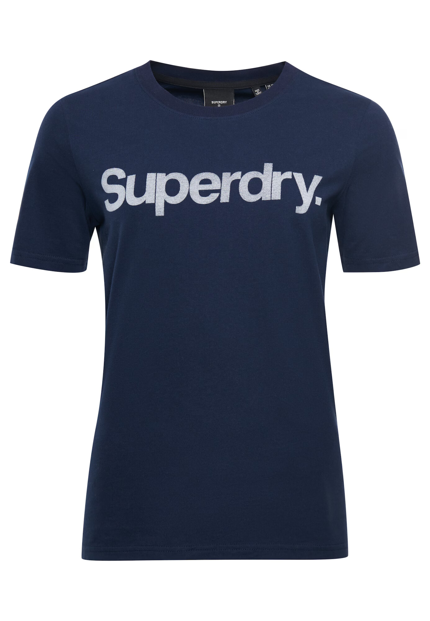 Superdry Majica temno modra / bela - Pepit.si