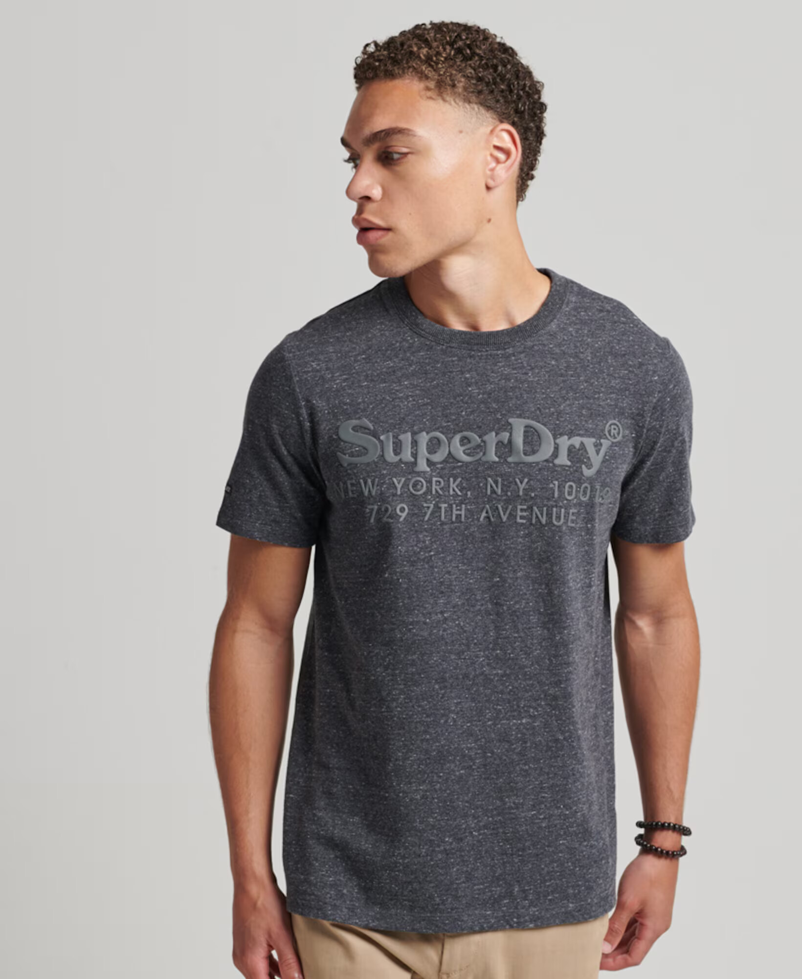 Superdry Majica temno siva - Pepit.si