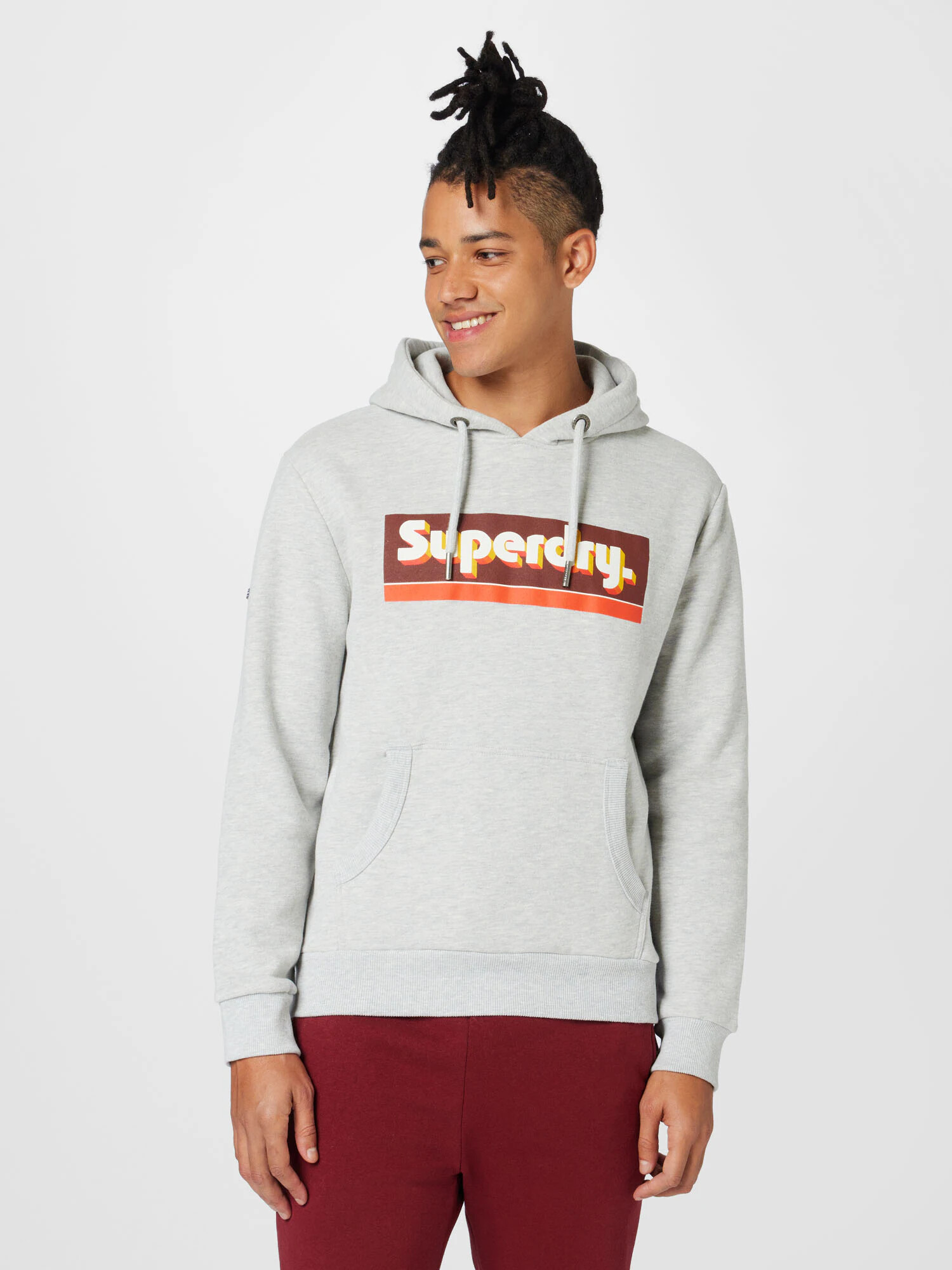 Superdry Majica 'Trade Tab' pegasto siva / mešane barve - Pepit.si