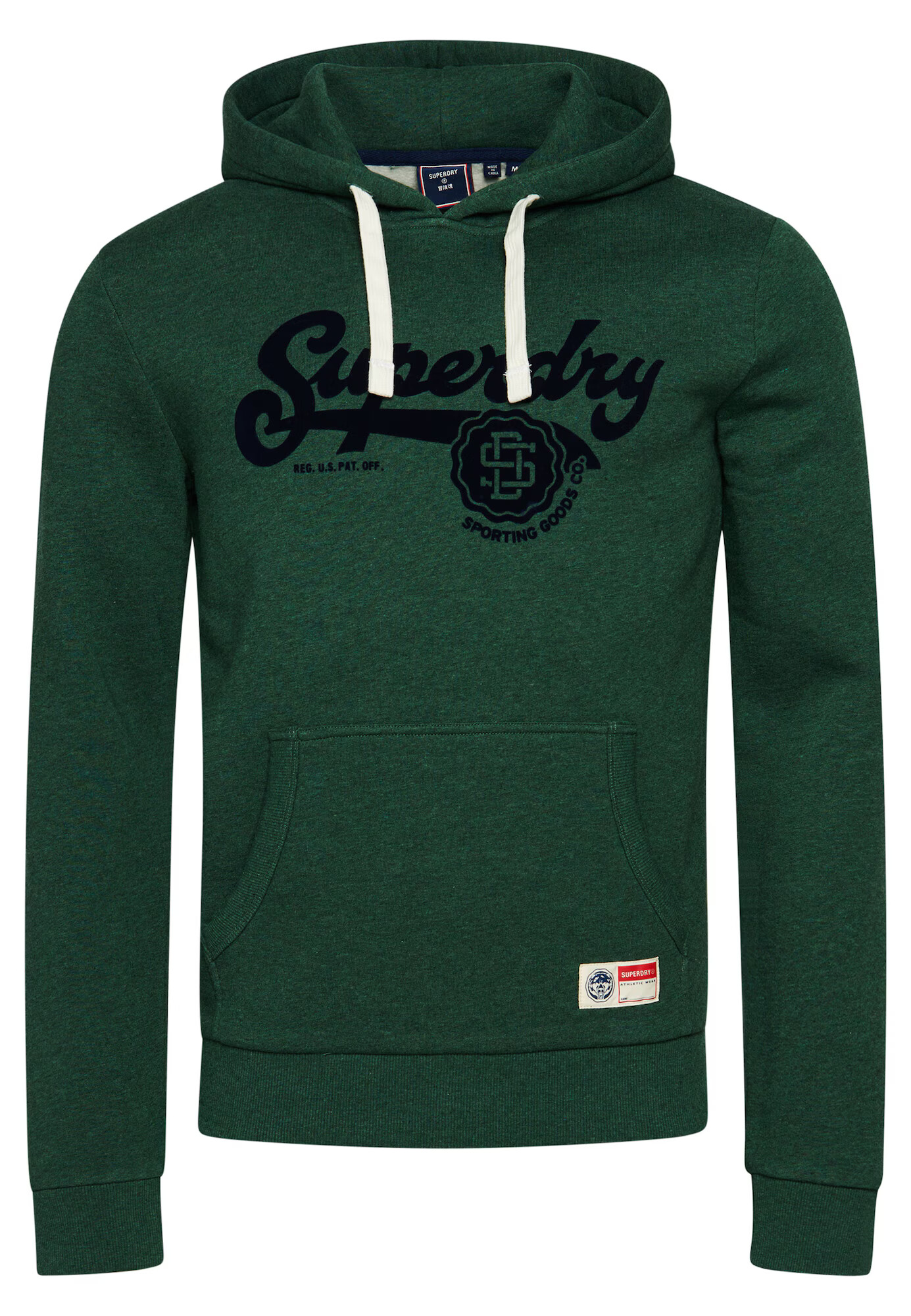 Superdry Majica večbarvno zelena / črna / bela - Pepit.si