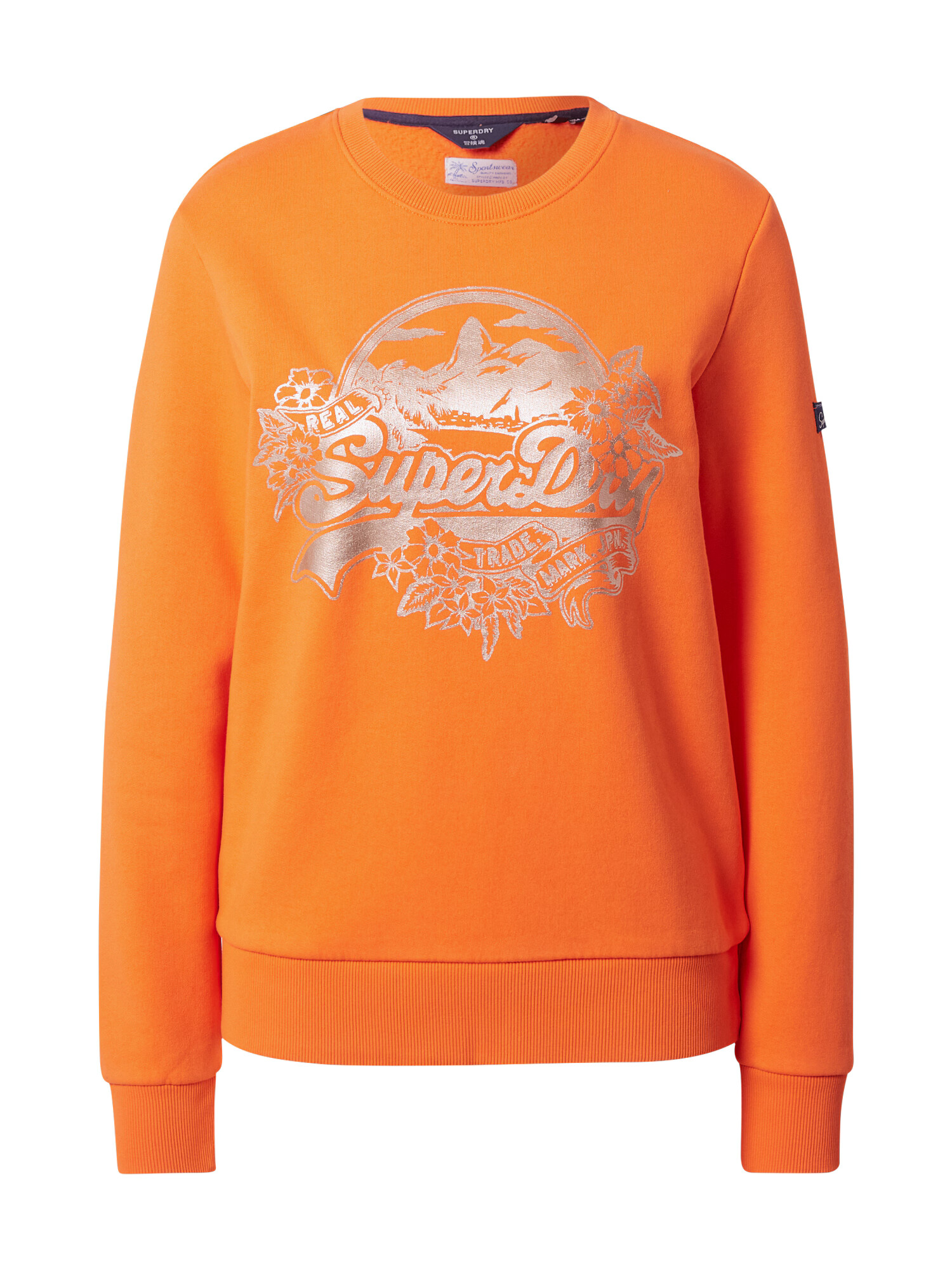 Superdry Majica zlato-rumena / temno oranžna - Pepit.si