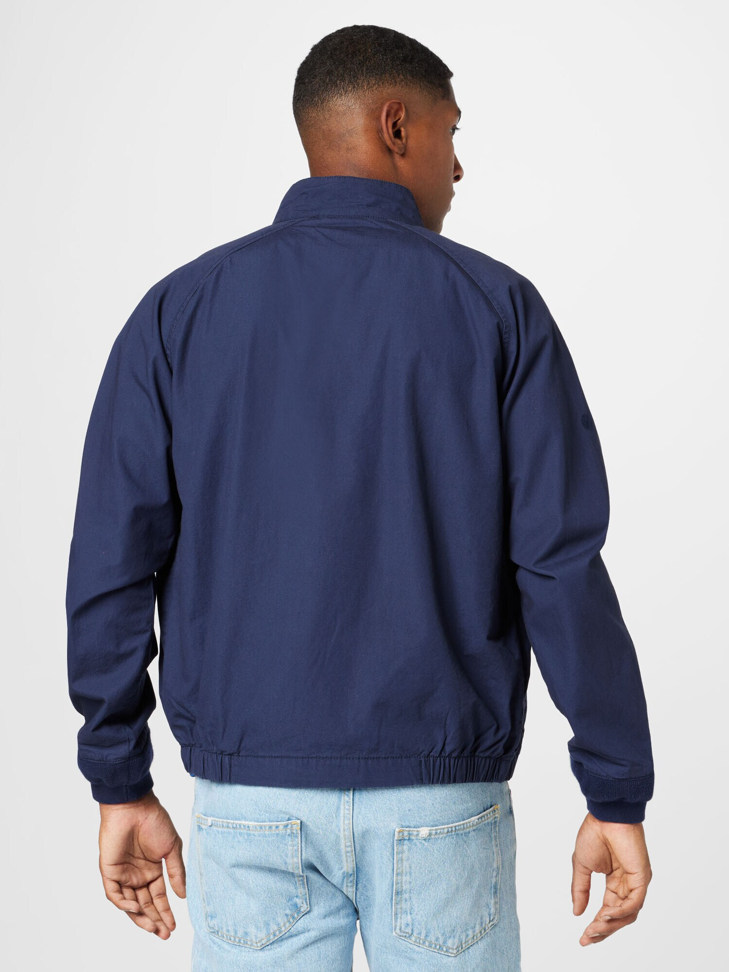 Superdry Prehodna jakna 'Collegiate Harrington' marine / konjak - Pepit.si