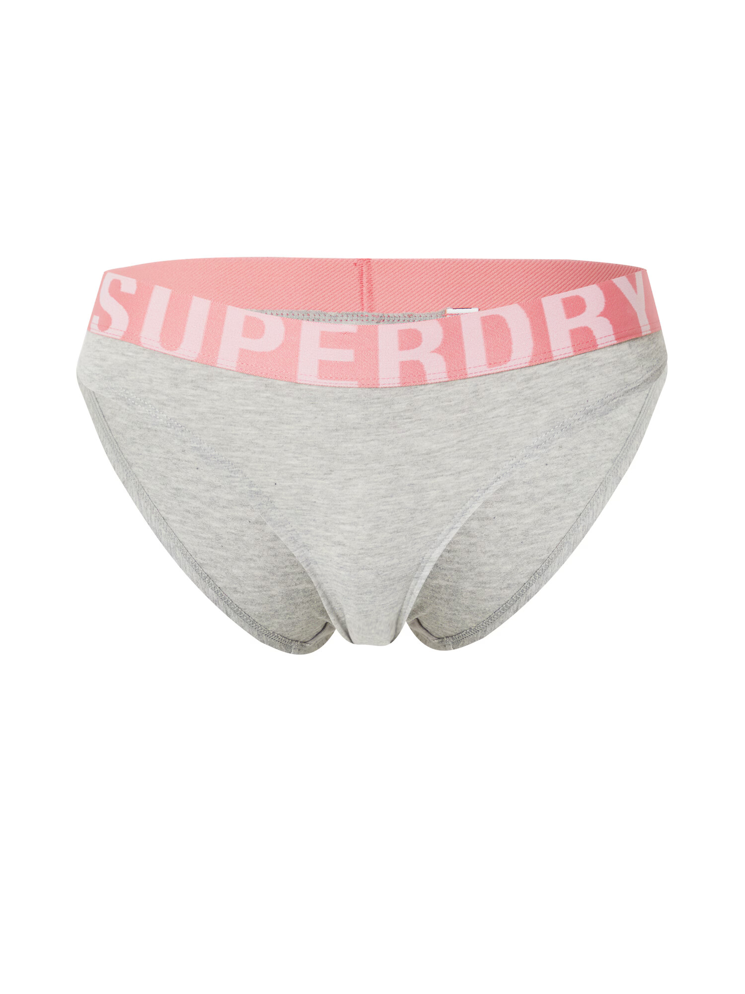 Superdry Spodnje hlačke pegasto siva / roza / svetlo roza - Pepit.si