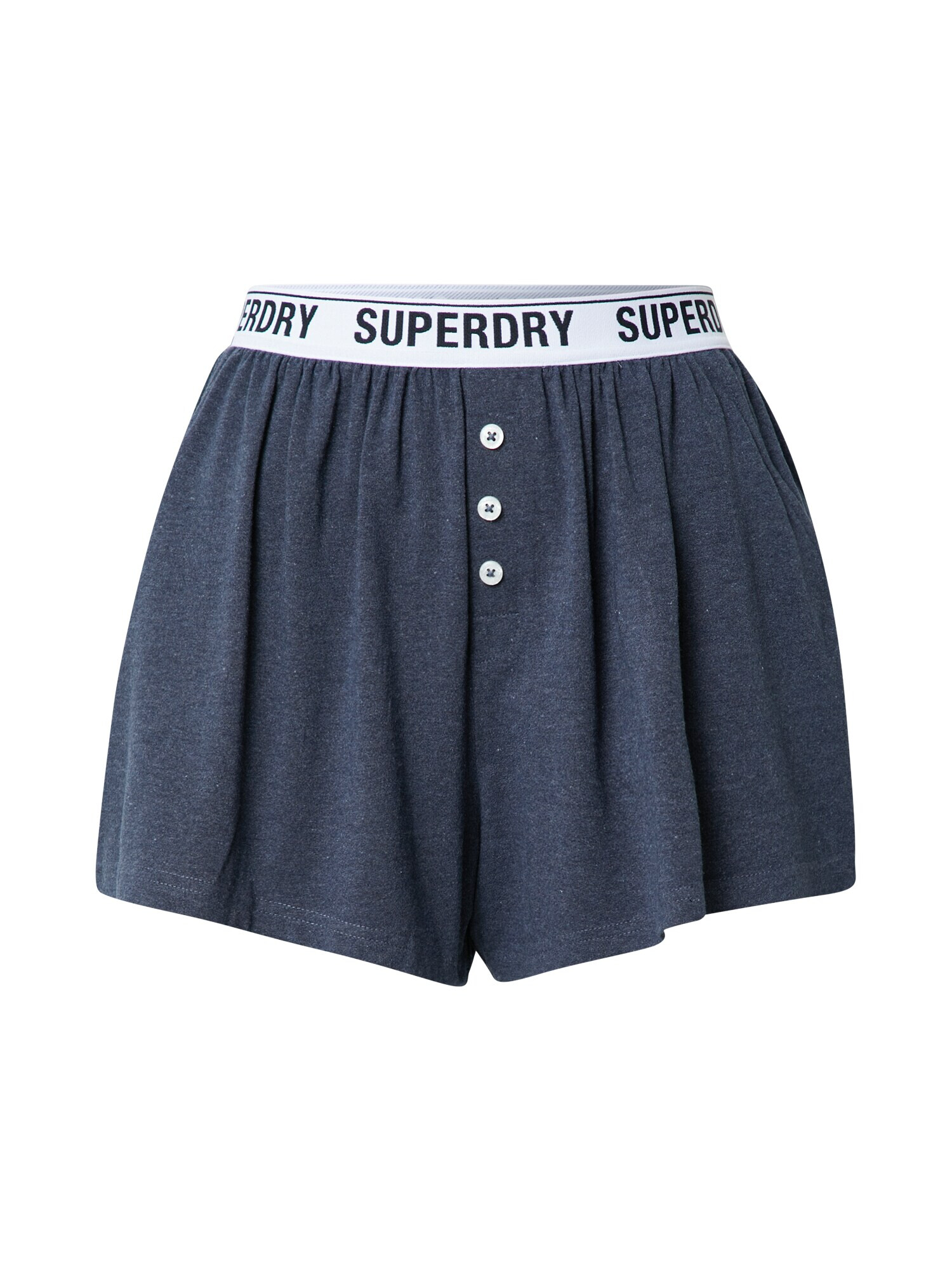 Superdry Spodnji del pižame nočno modra / bela - Pepit.si