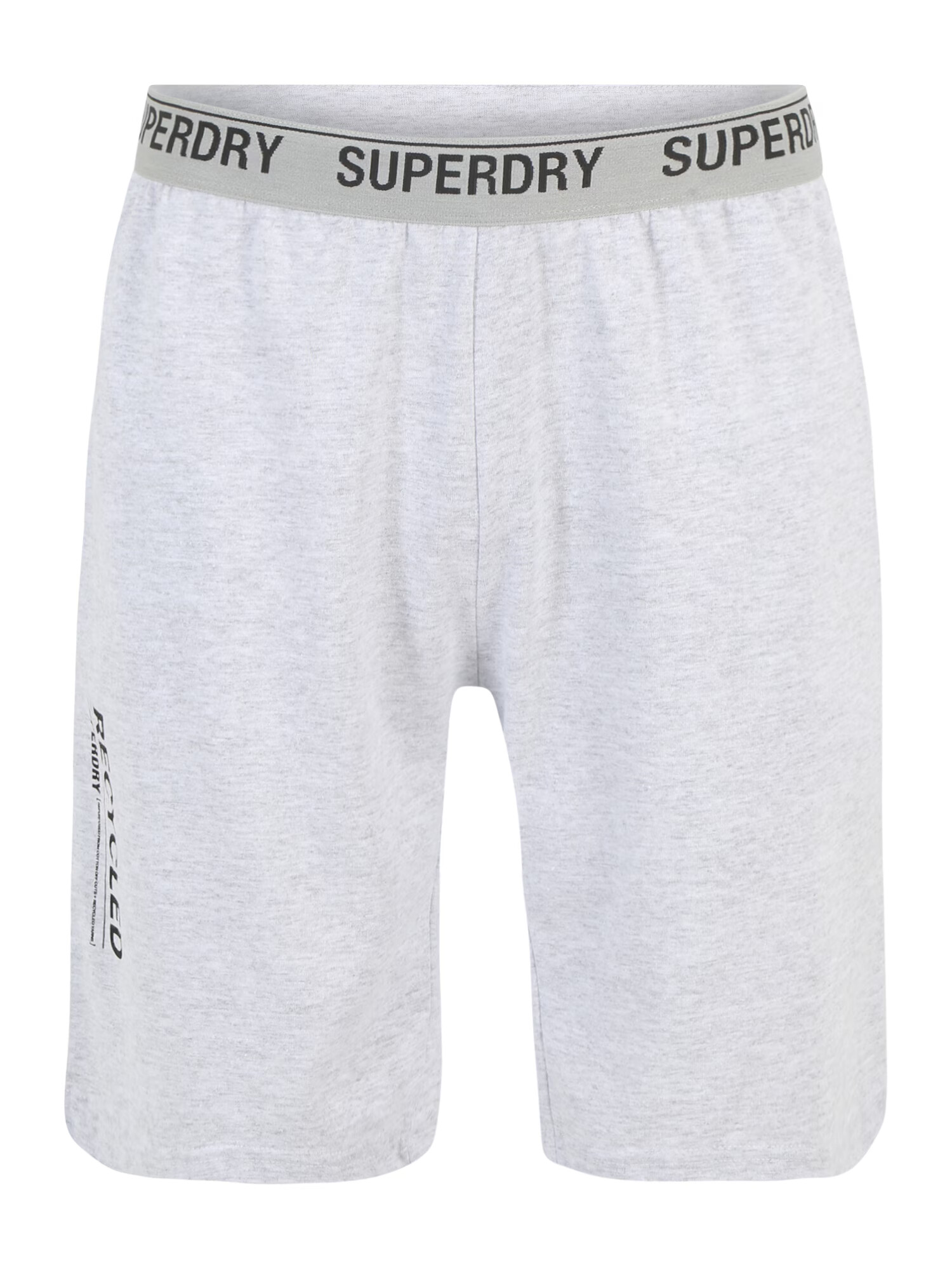 Superdry Spodnji del pižame siva / črna - Pepit.si