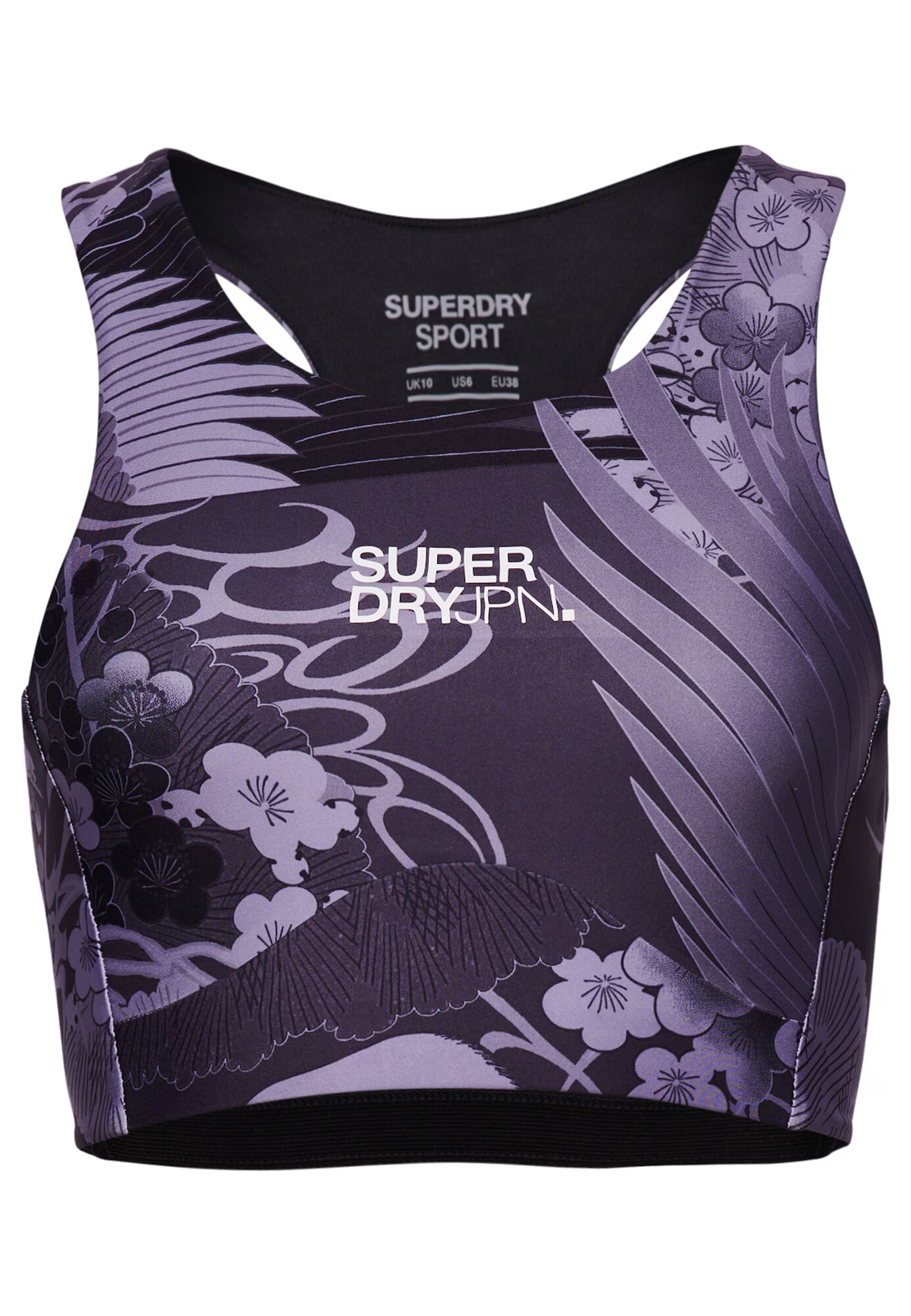 Superdry Športni nederček siva / antracit - Pepit.si