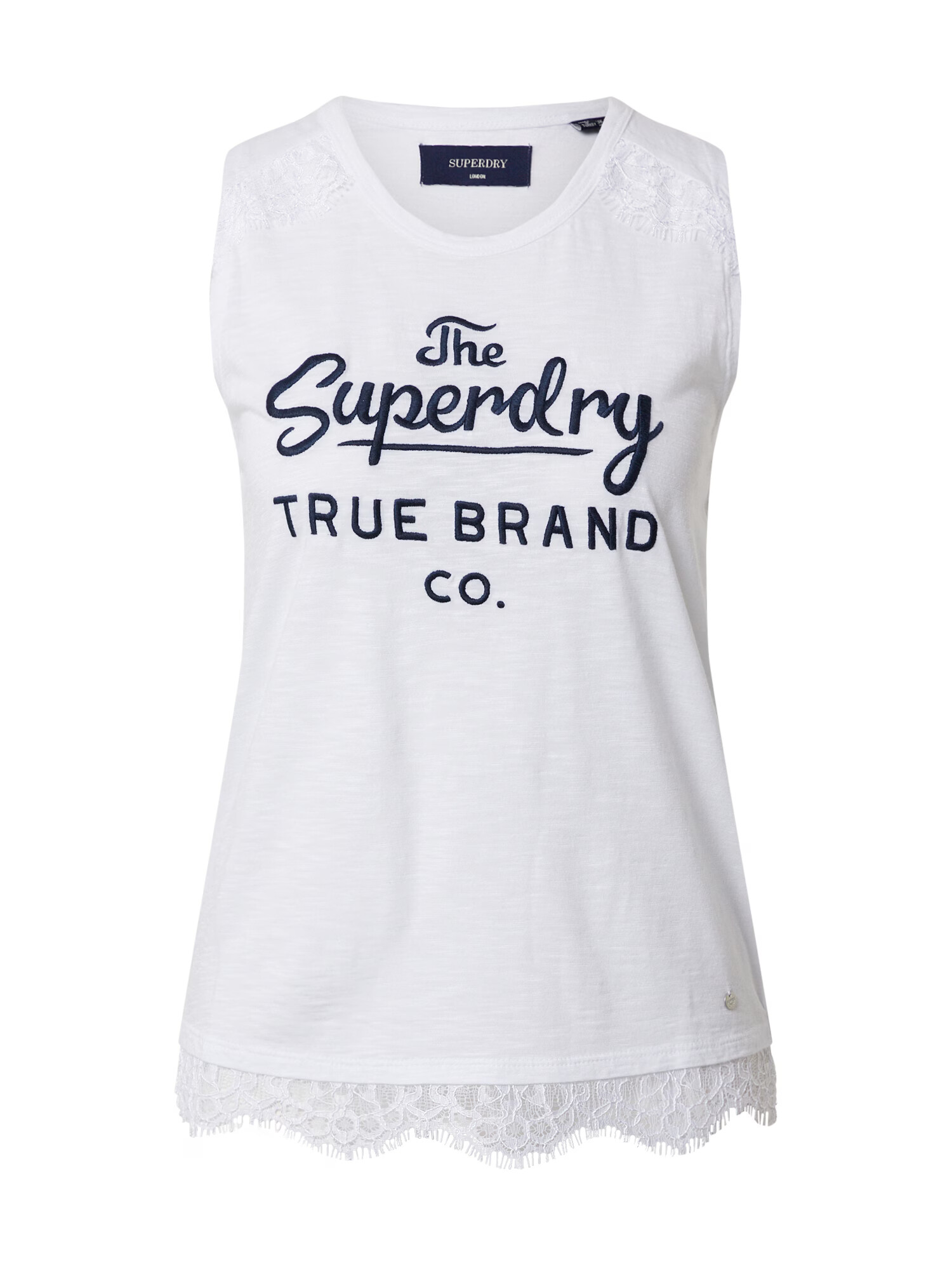 Superdry Top 'Jessica' črna / bela - Pepit.si